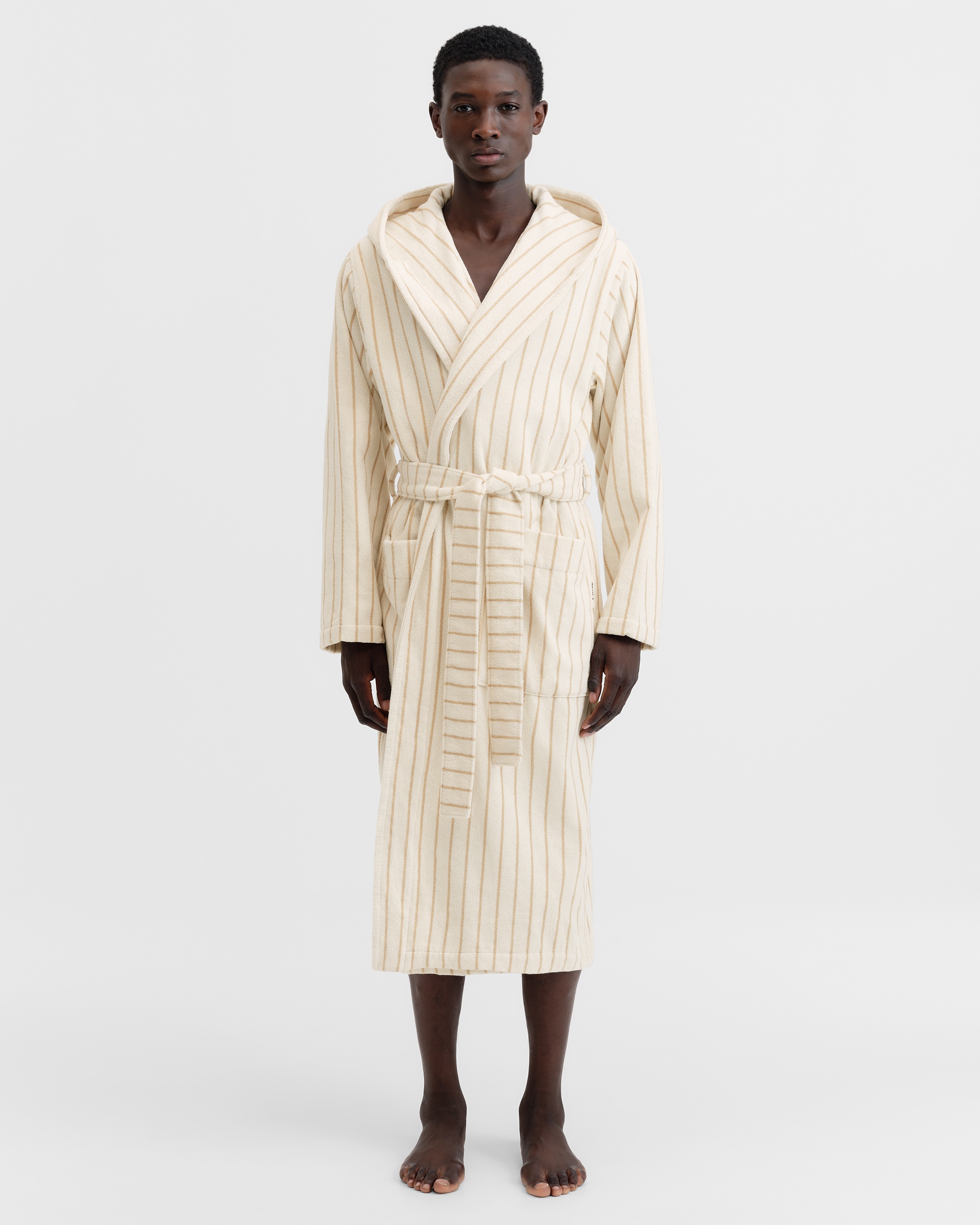 テクラ バスローブ パジャマ HOOD BATHROBES SOLID Hooded bathrobe – solid – Ivory | Tekla Fabrics