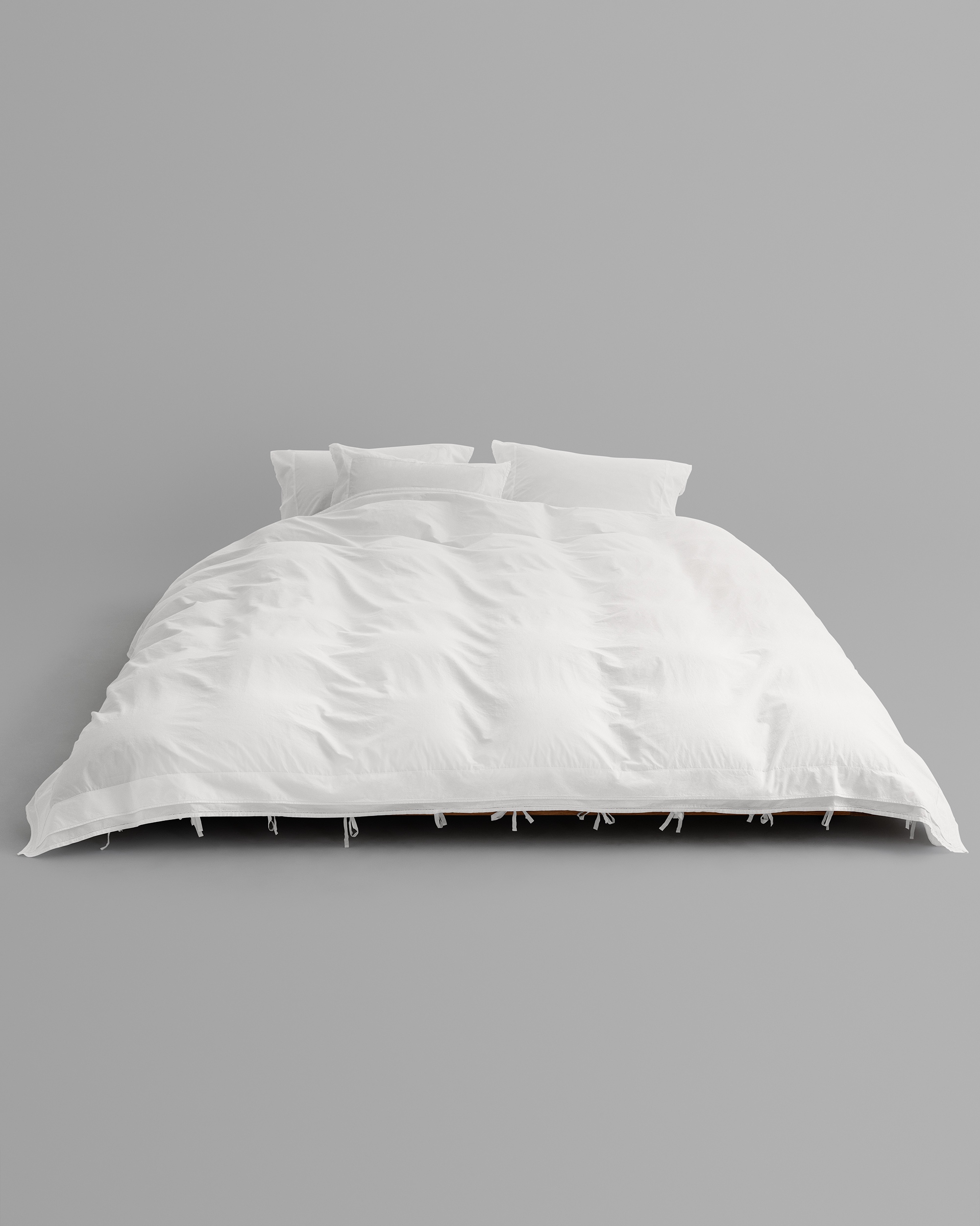 Tekla Fabrics Broderie Anglaise duvet cover - Perle