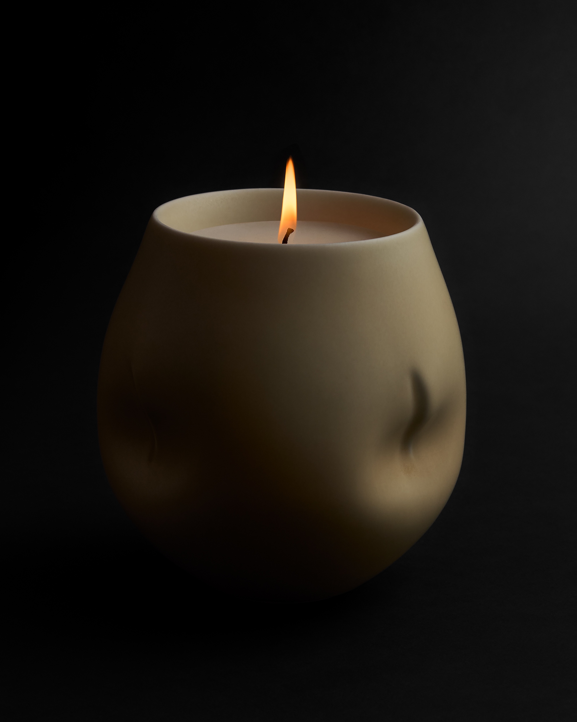 Scented candle with vessel - Flore | Tekla Fabrics