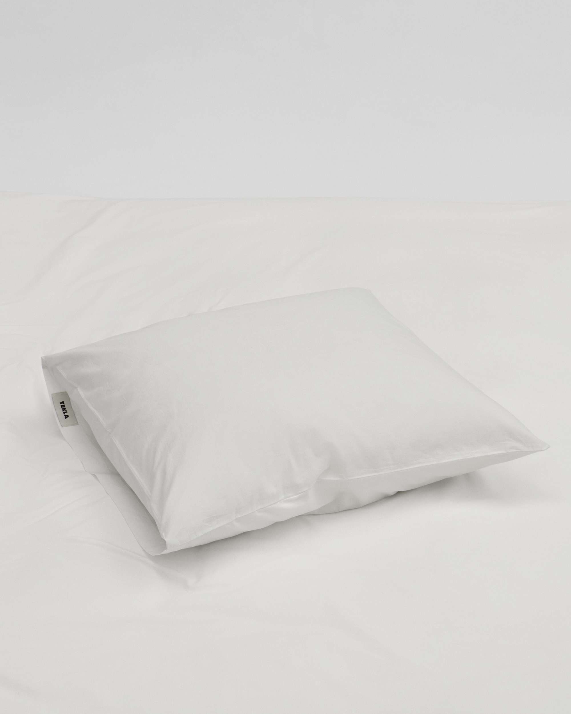 Percale pillow sham – Winter White | Tekla Fabrics