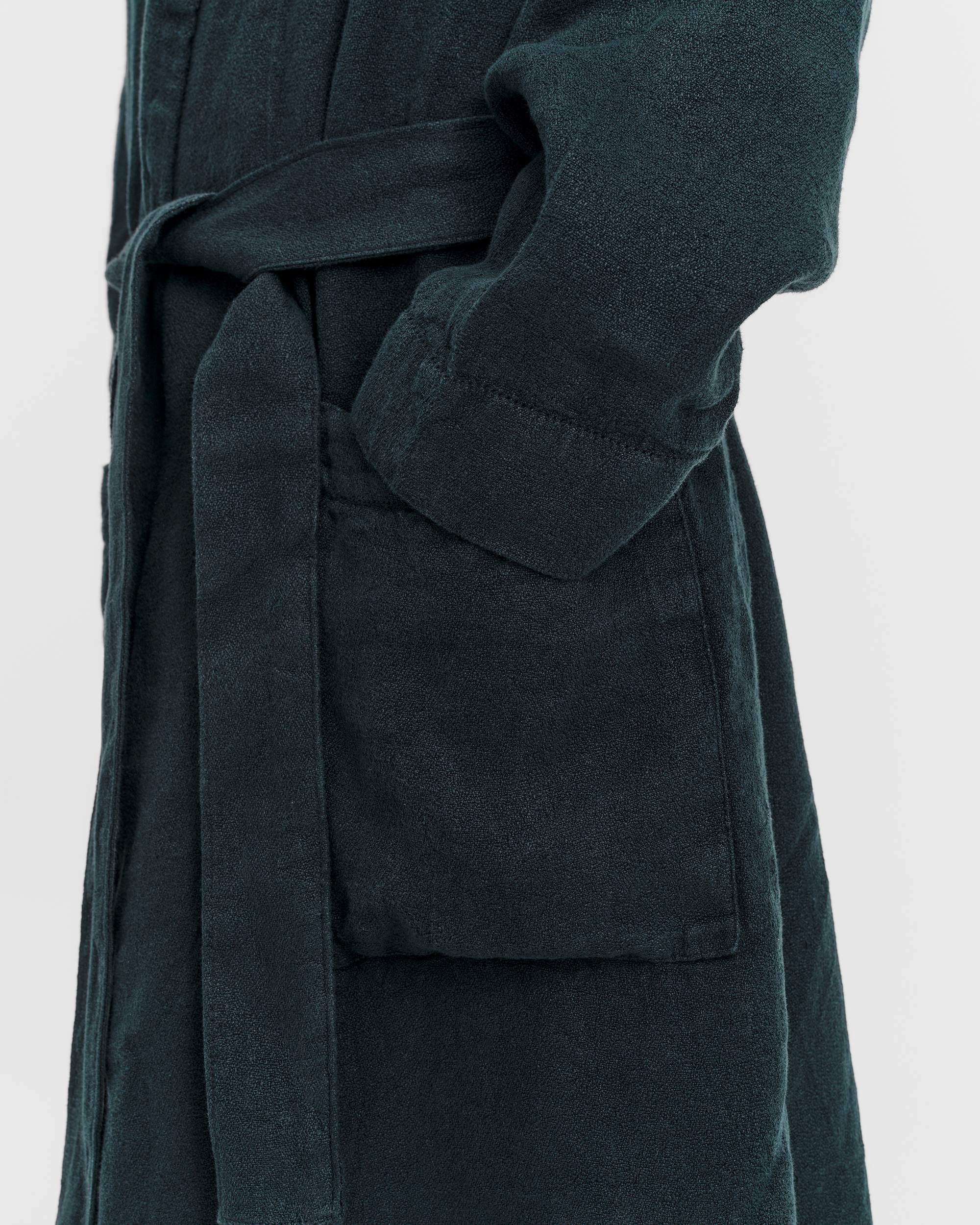 Tjern linen robe | Tekla Fabrics