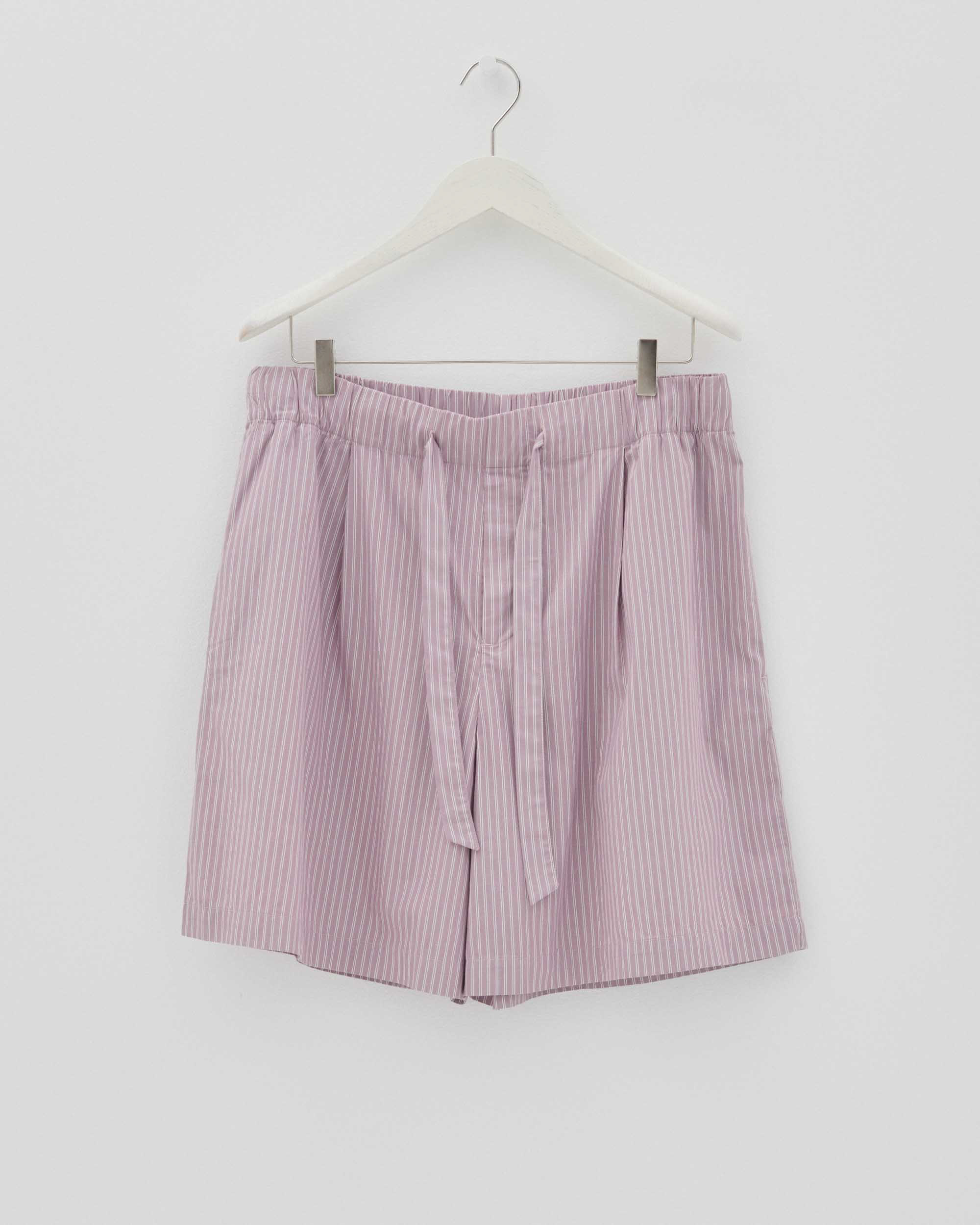 Birkenstock / Tekla Pants – Mauve Stripes | Tekla Fabrics