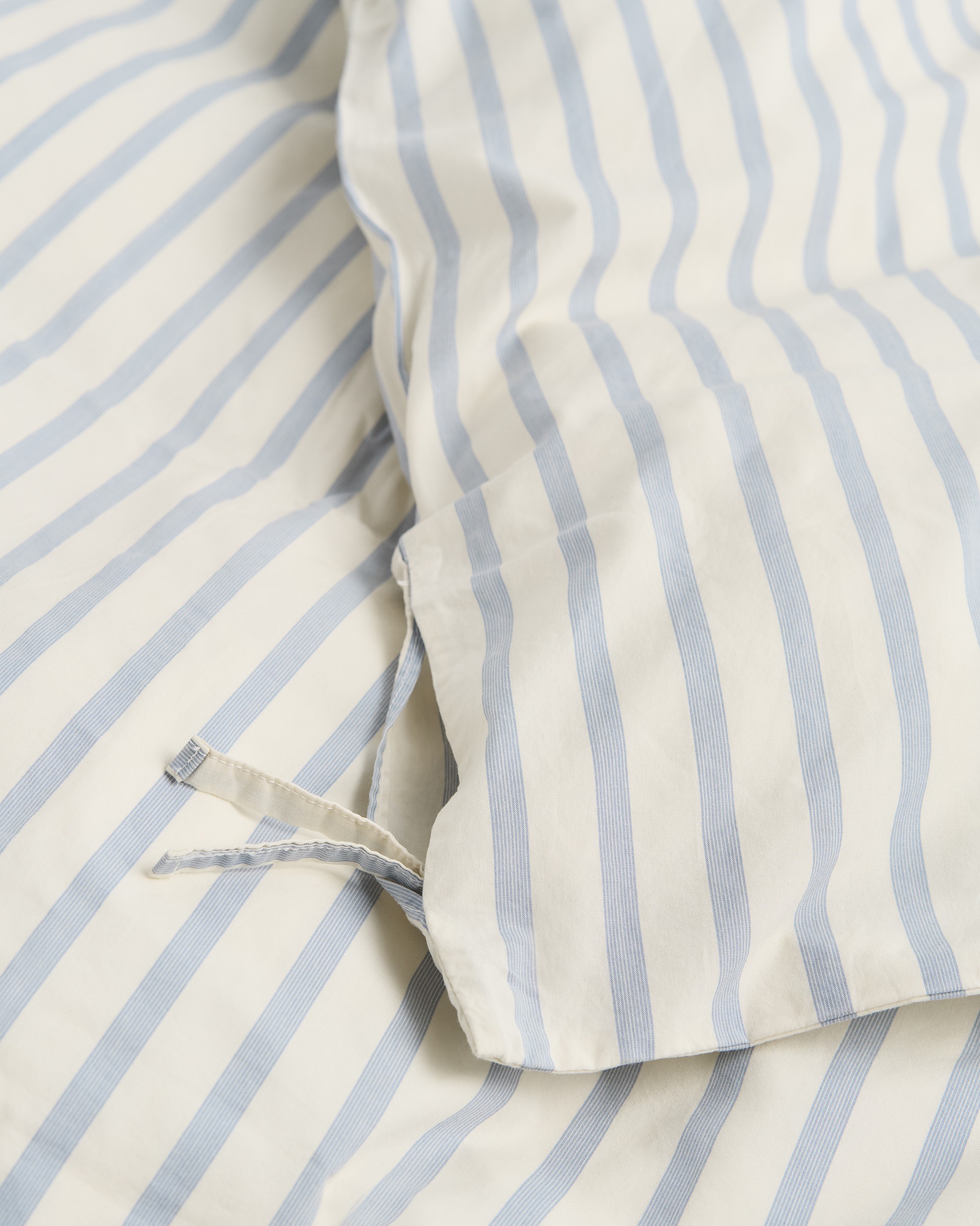 Percale duvet cover – Needle Stripes | Tekla Fabrics