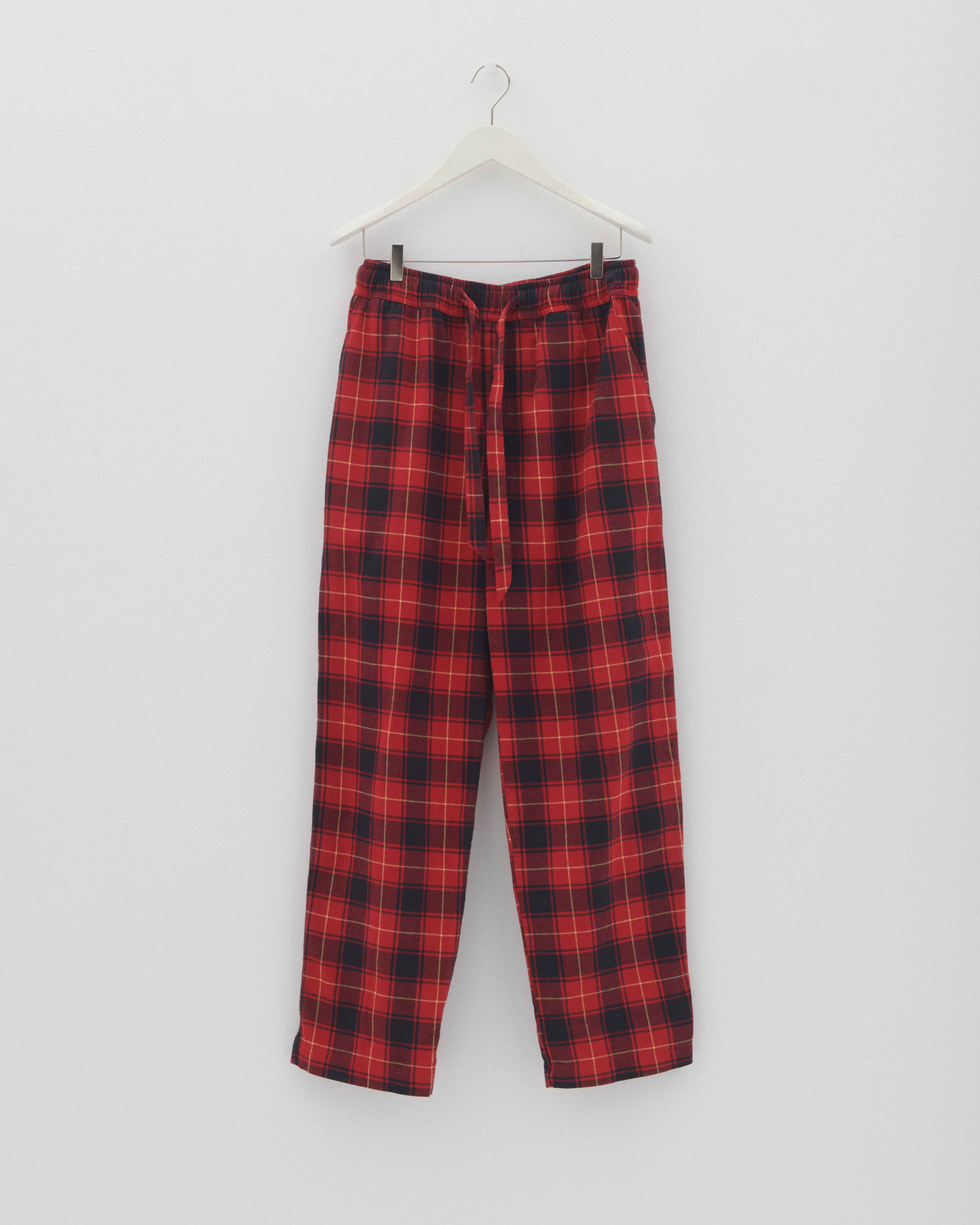 Flannel loungewear – pants – Red Plaid