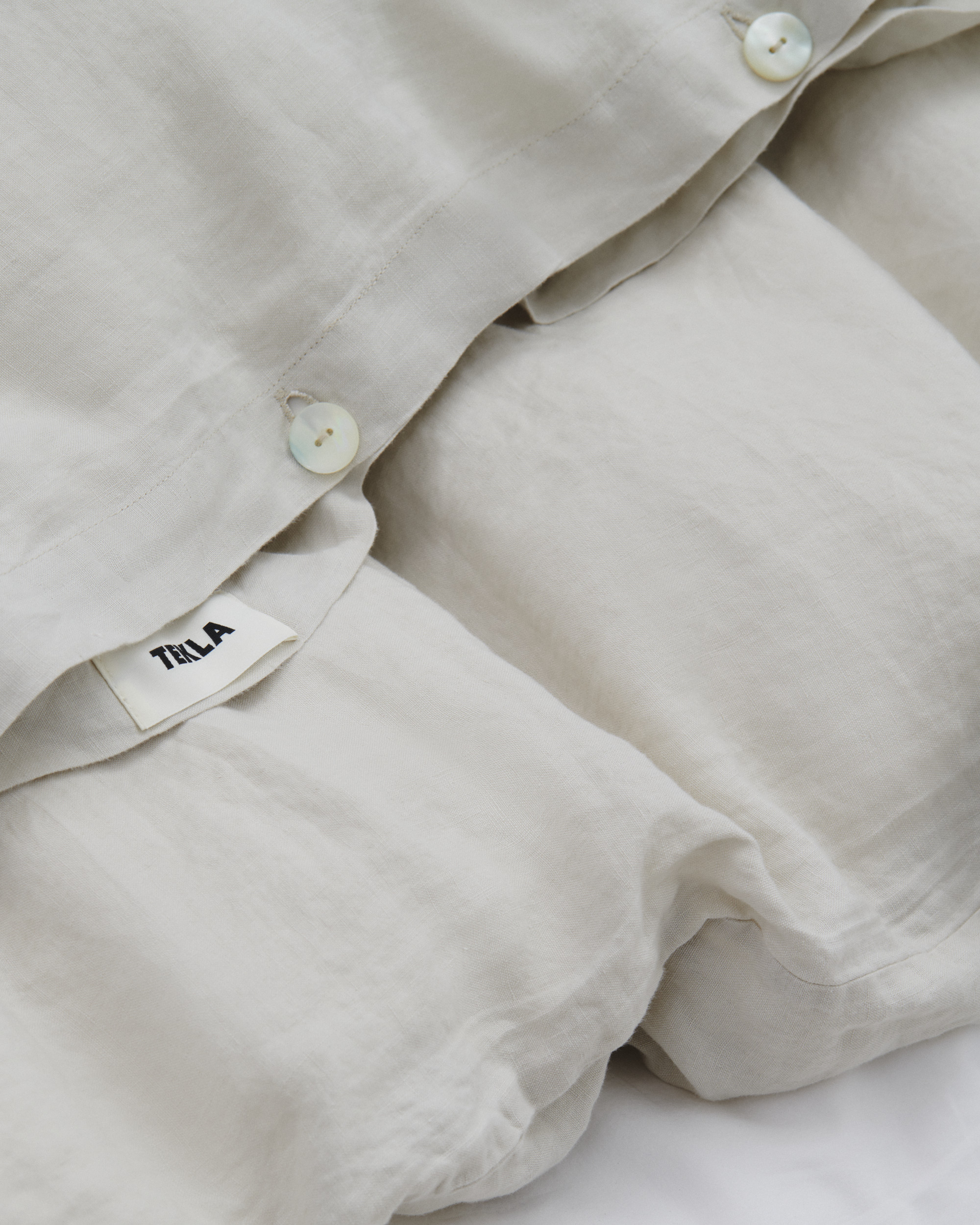 Sand Grey duvet cover