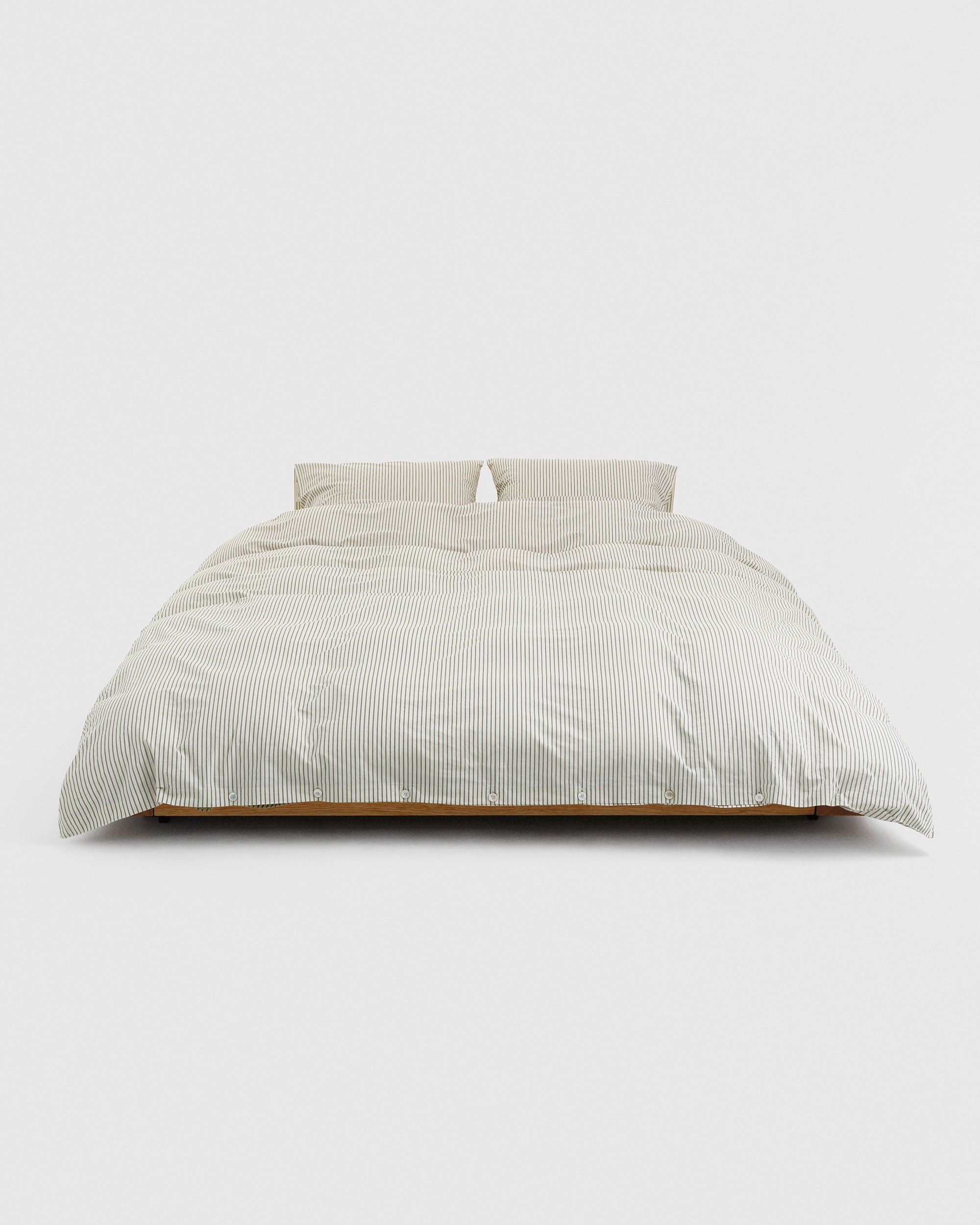 Pickford Stripes percale duvet cover | Tekla Fabrics