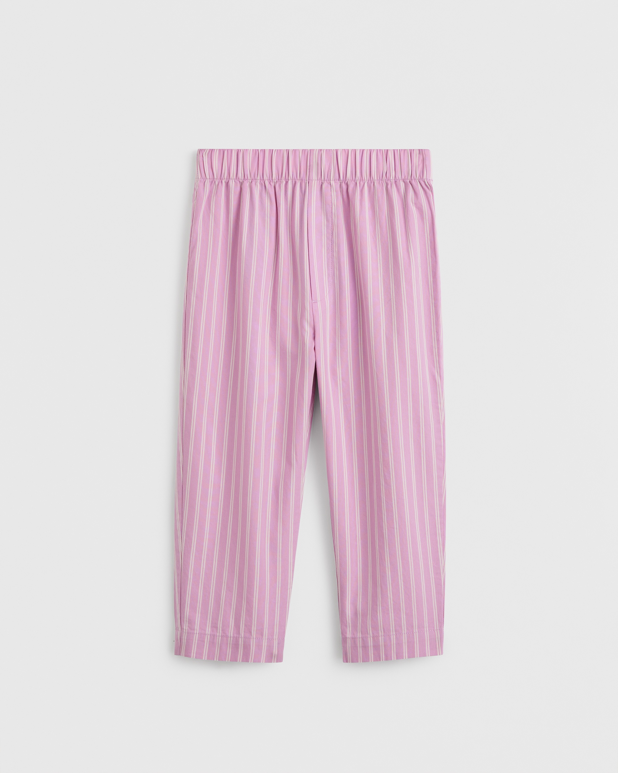 Kids sleepwear set – Purple Pink Stripes | Tekla Fabrics