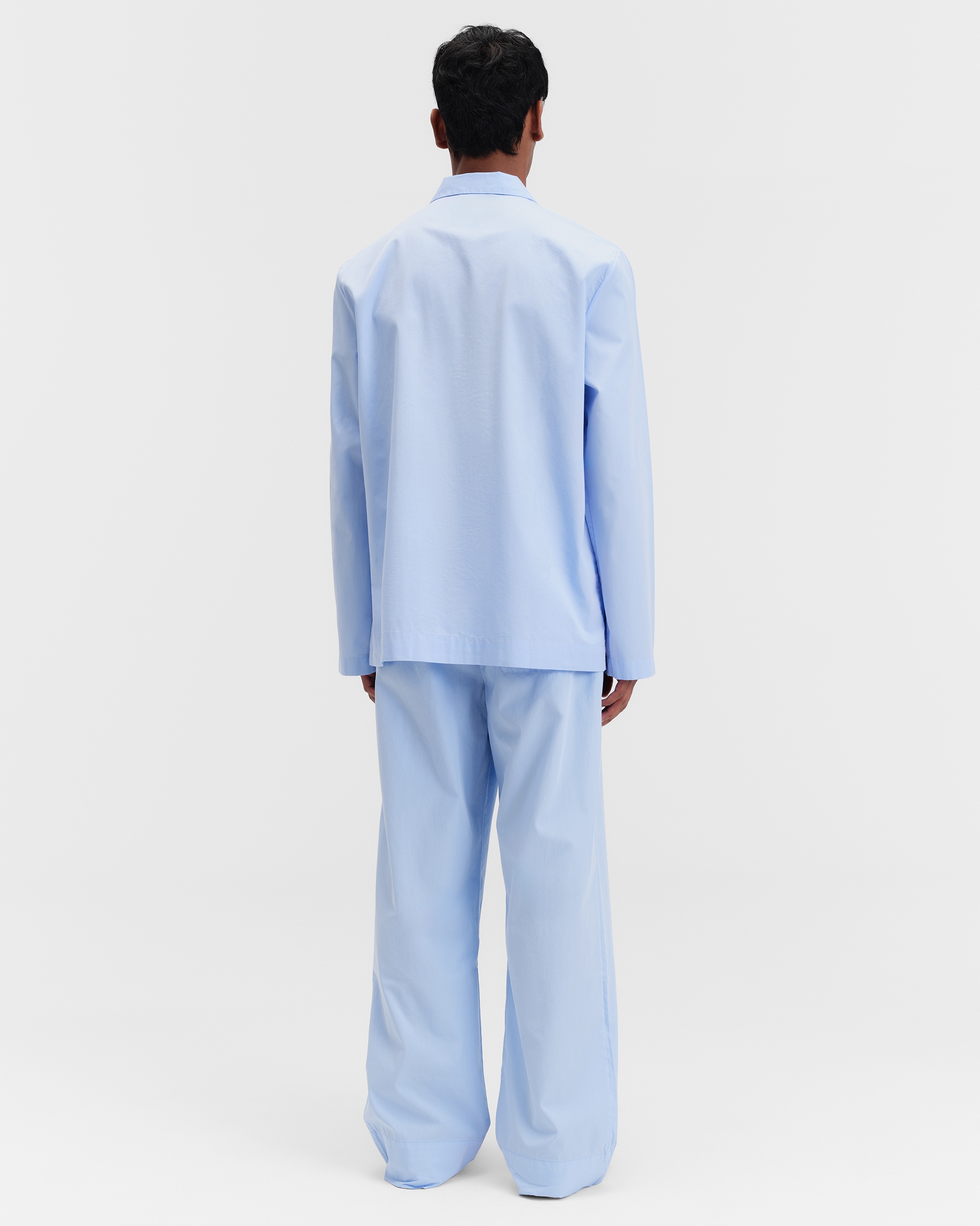 インナー・ルームウェアその他 TEKLA UNDERWEAR (POPLINPYJAMASSHIRT SKASTRI) Poplin pyjamas – pants – Lingonberry | Tekla Fabrics