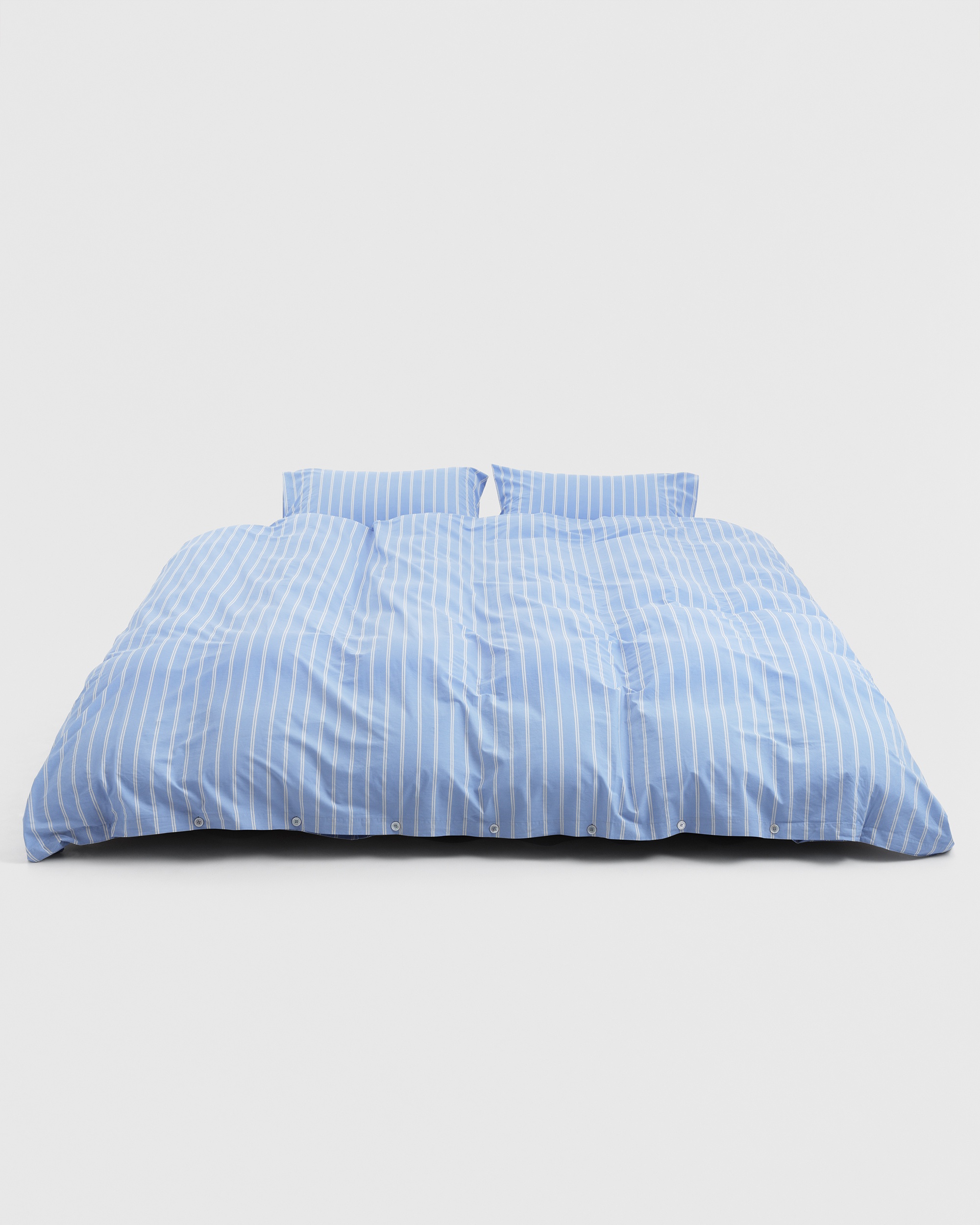 Percale duvet cover – Hopper Stripes | Tekla Fabrics