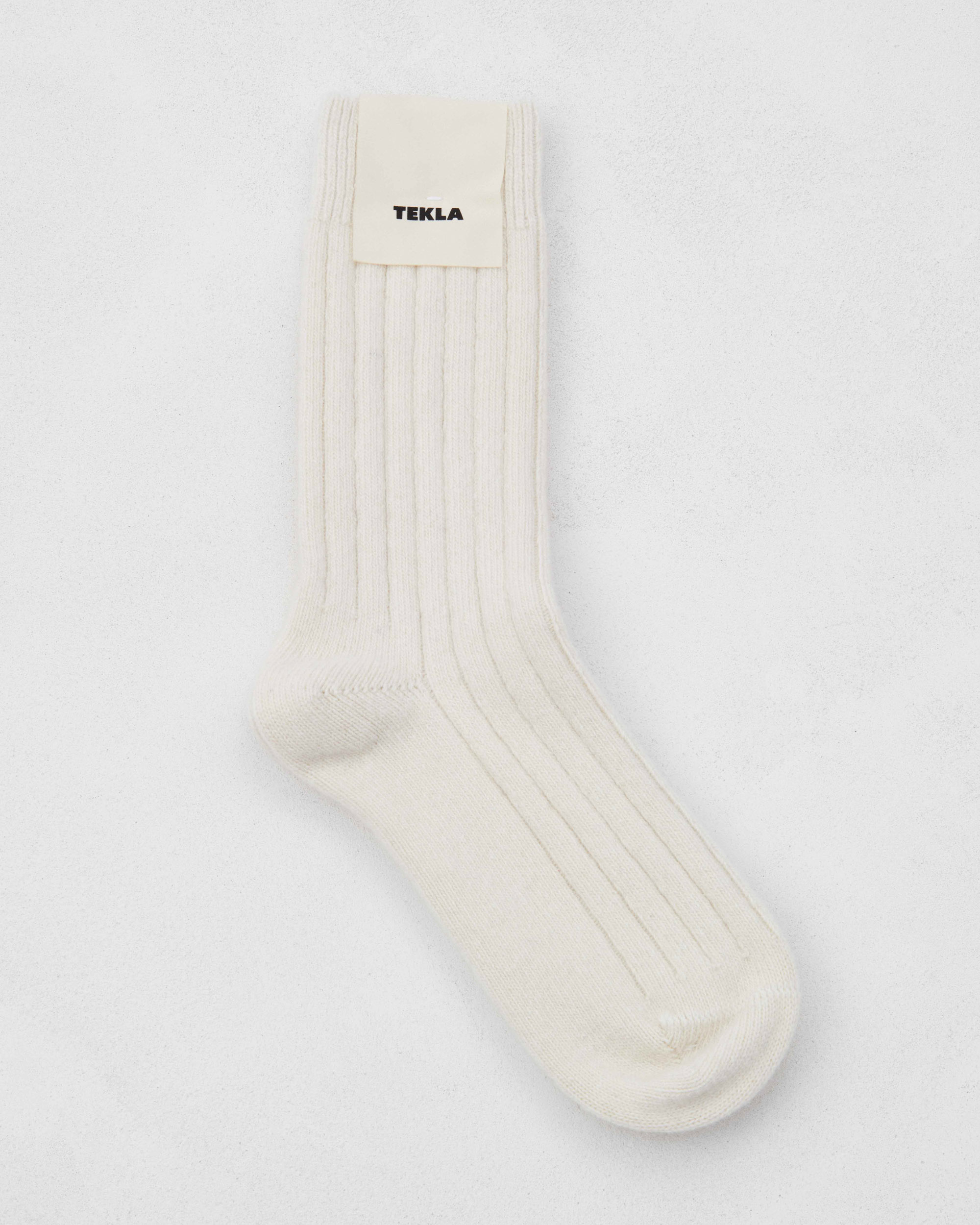 Cashmere socks – Ivory