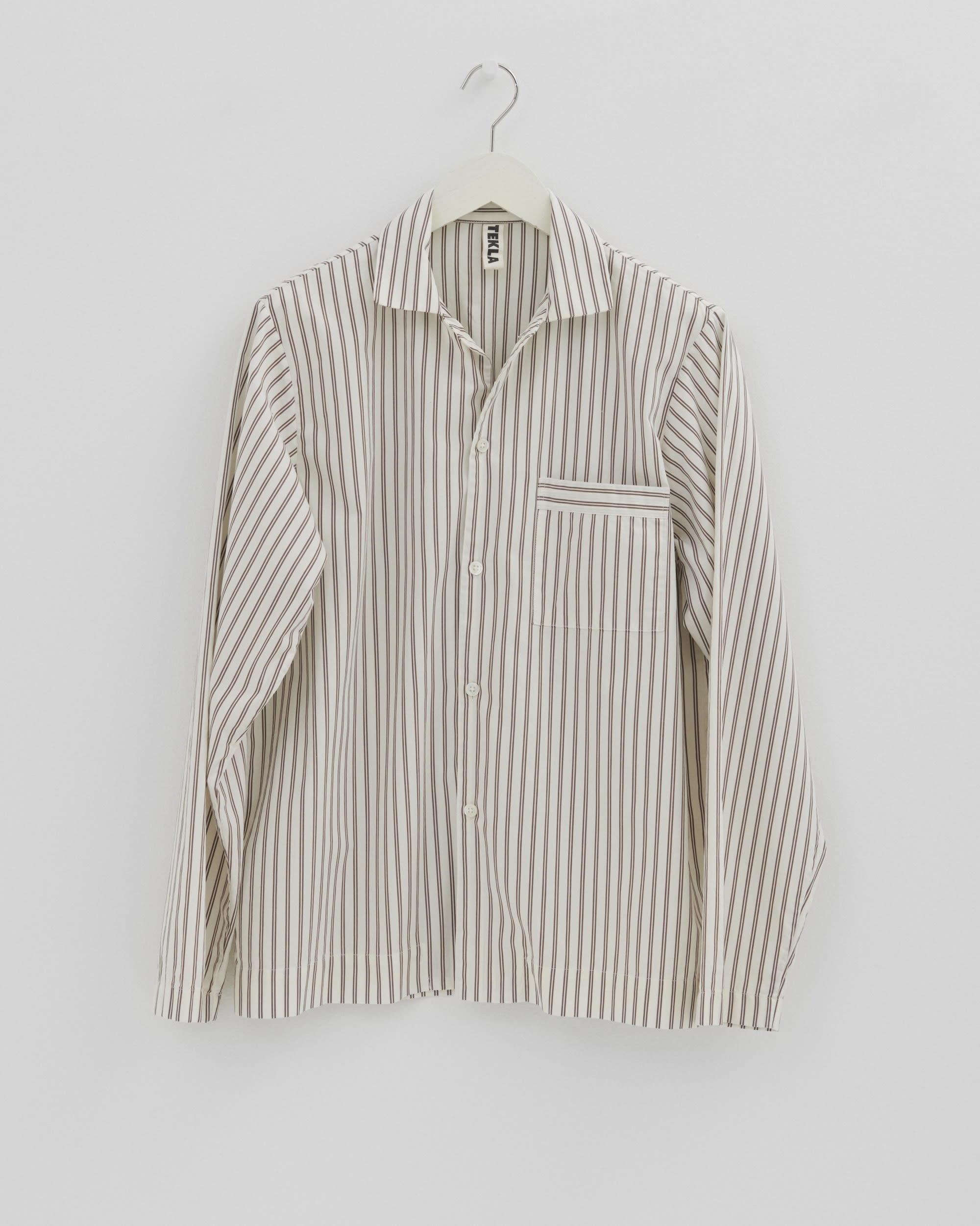 Poplin Pyjamas Shirt - Hopper Stripes
