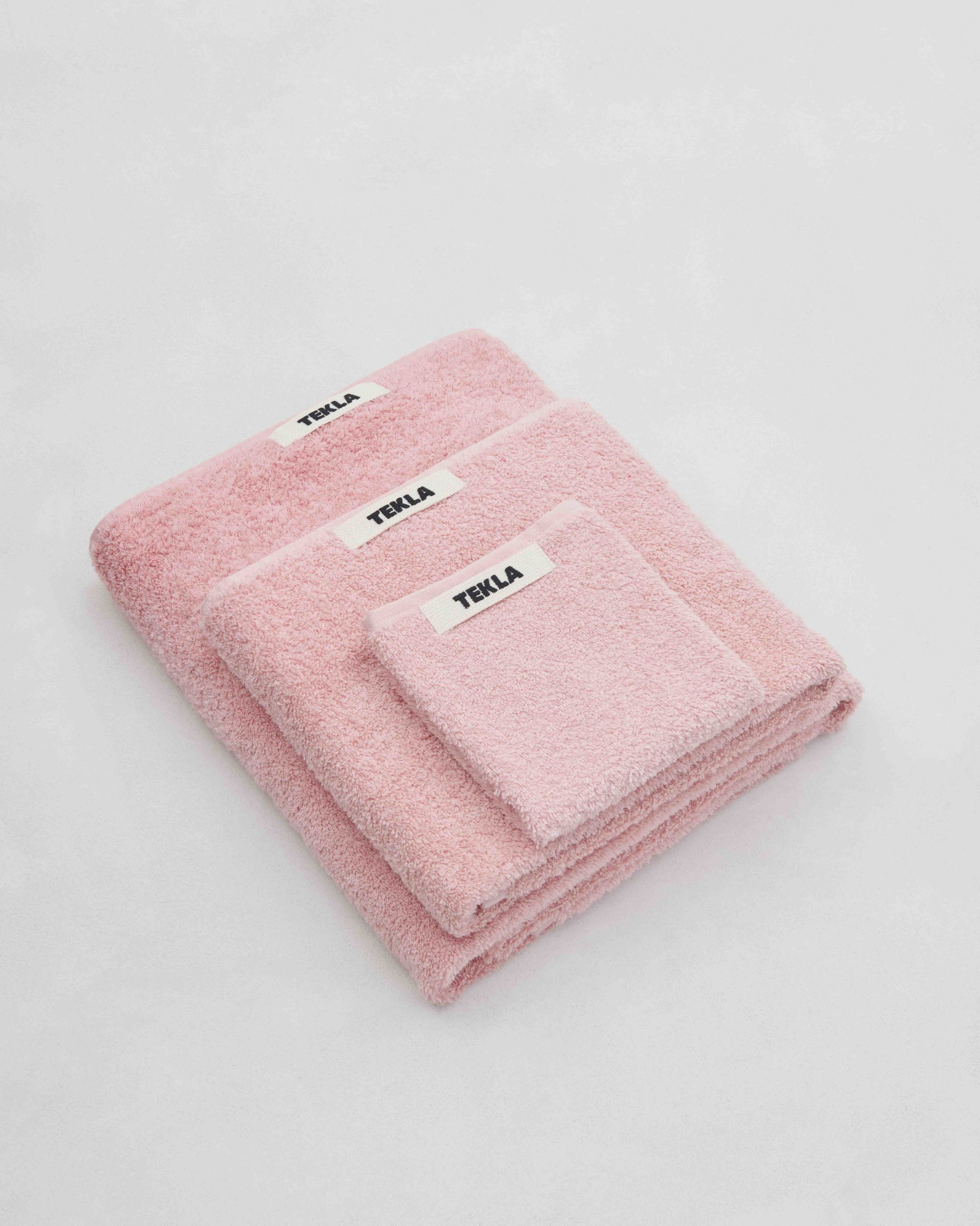 Terry Towel - Shaded Pink