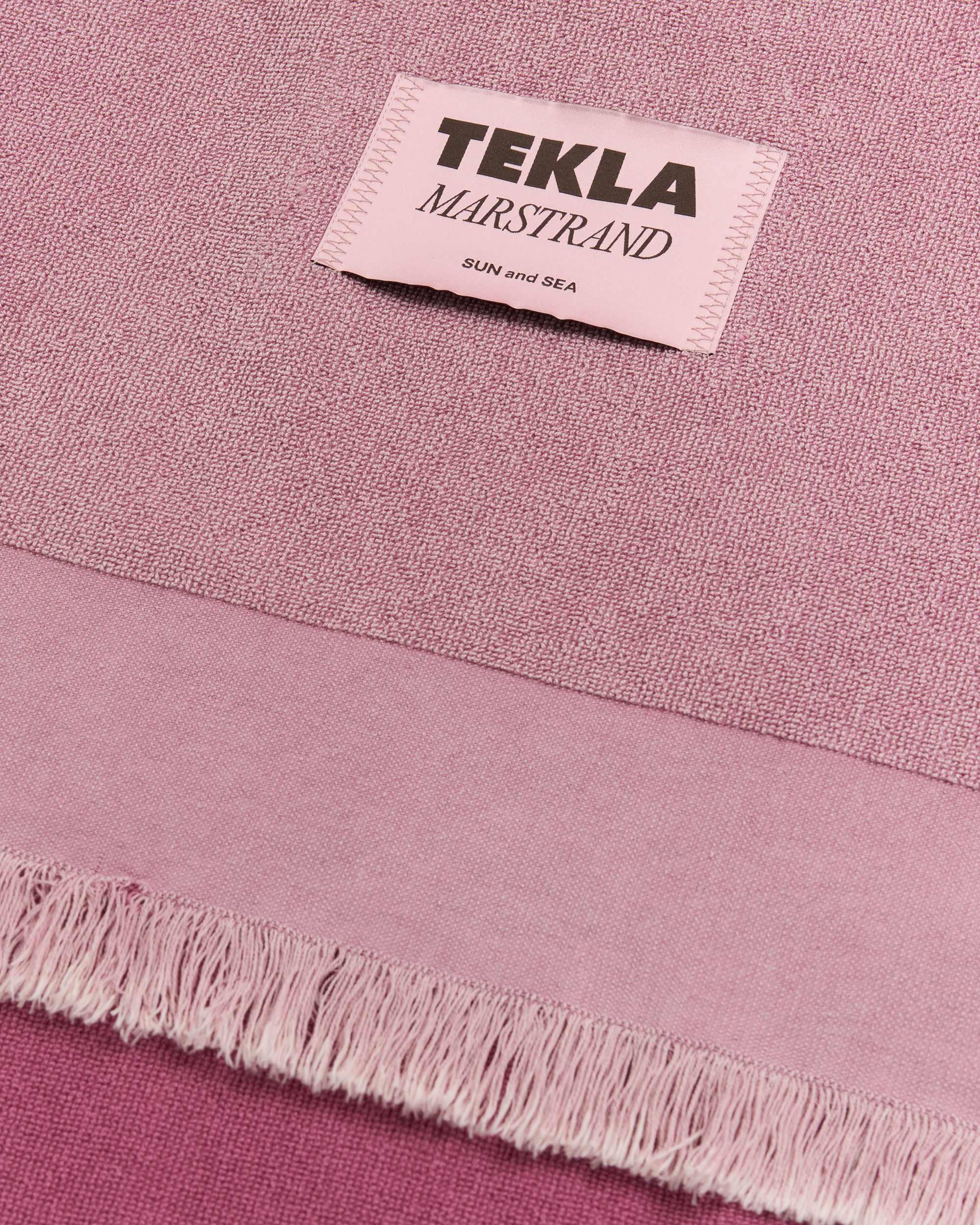Beach Towel - Sun Bleached Fuchsia | Tekla Fabrics