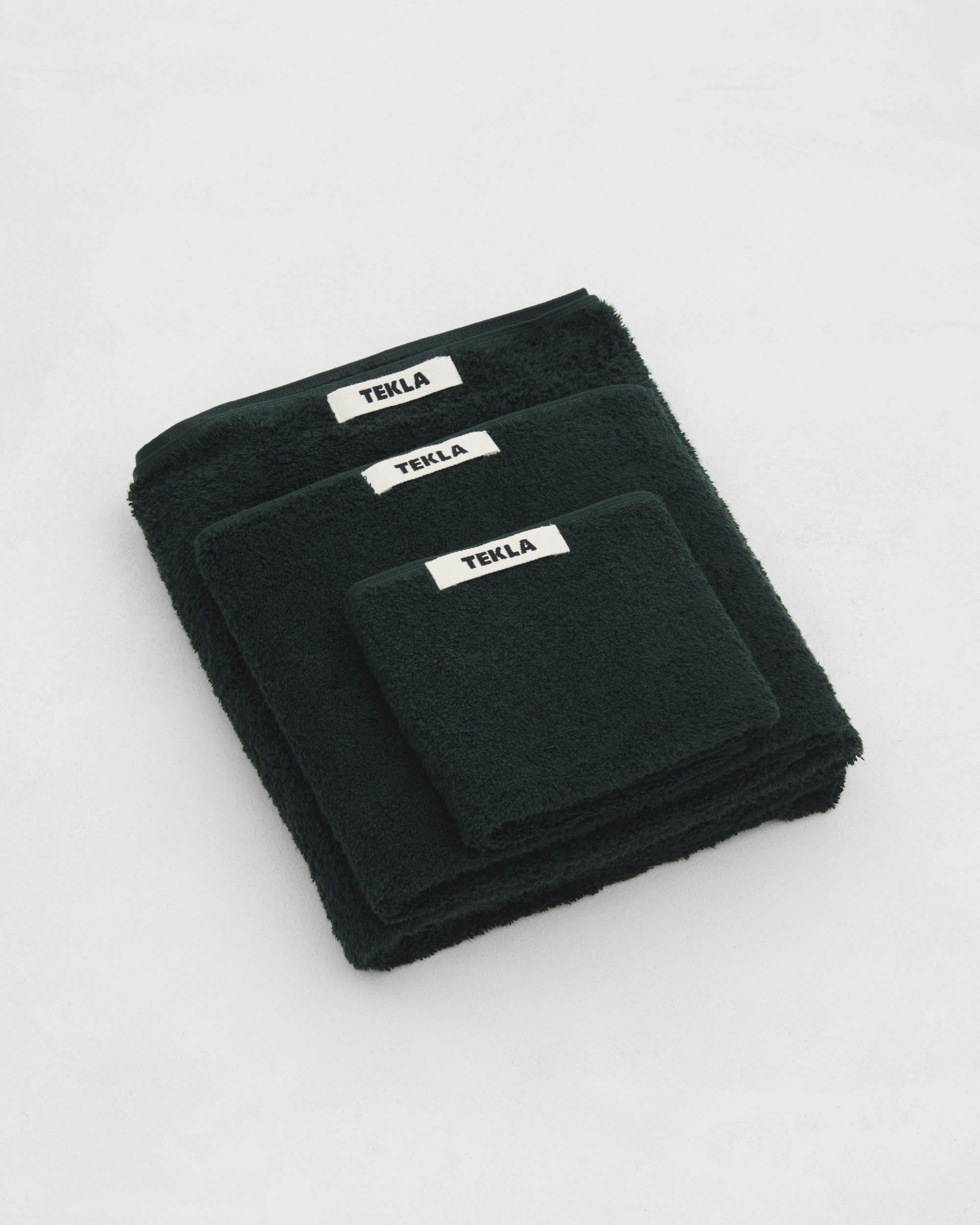 Terry Towel - Solid - Forest Green