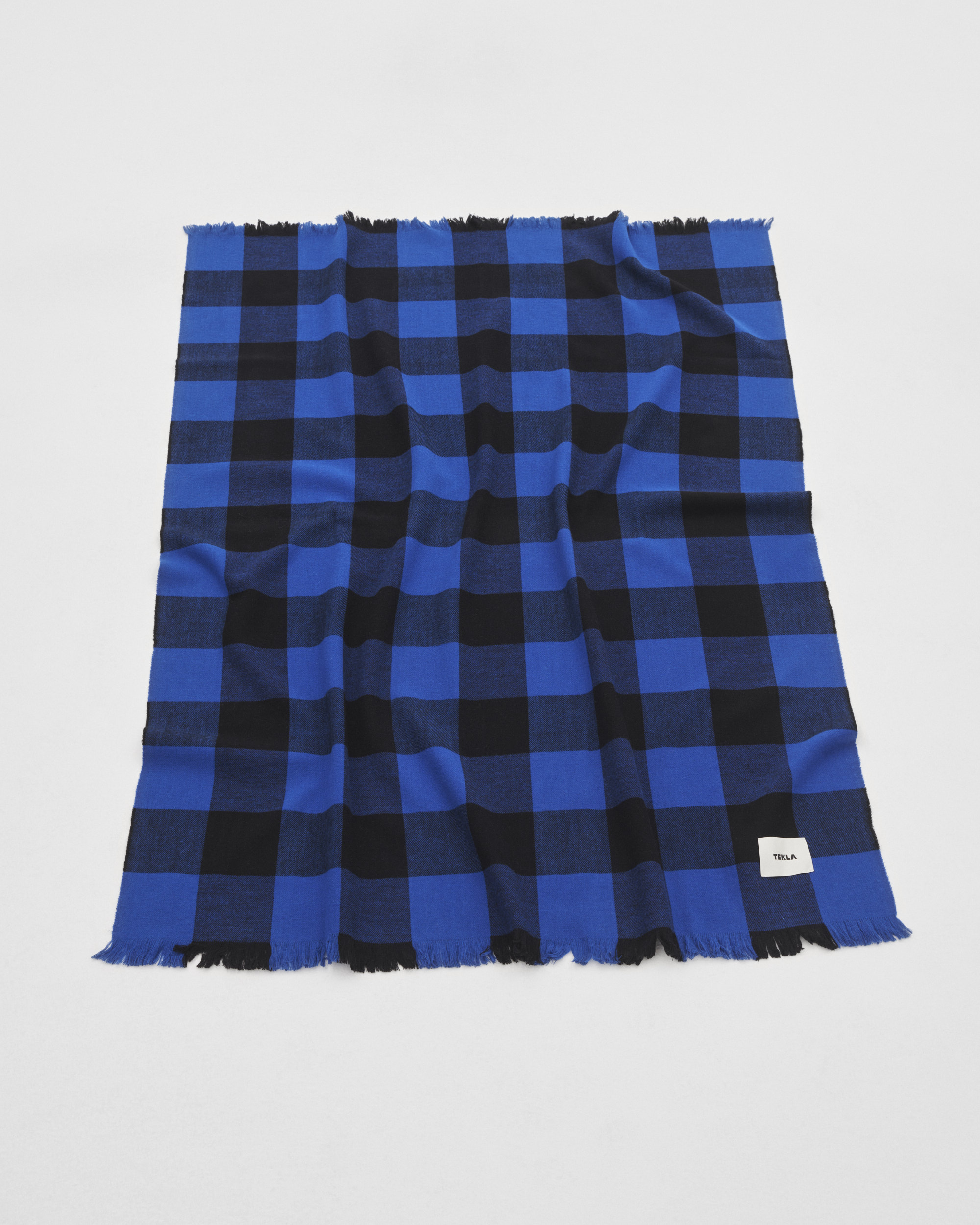 Blue discount gingham blanket