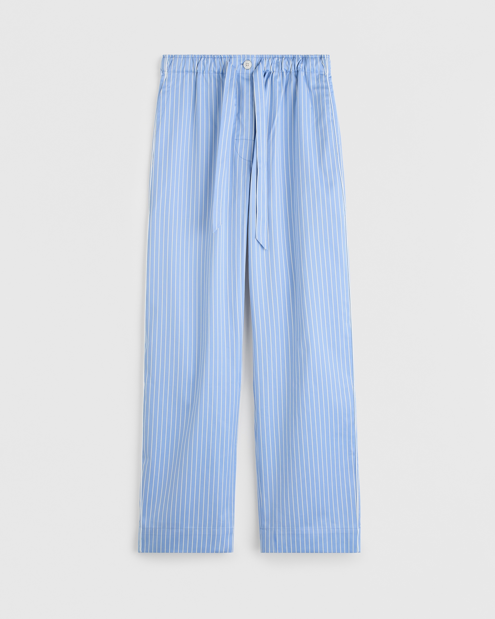 Sateen, Women's Pyjamas Pants - Polo stripes | Tekla Fabrics