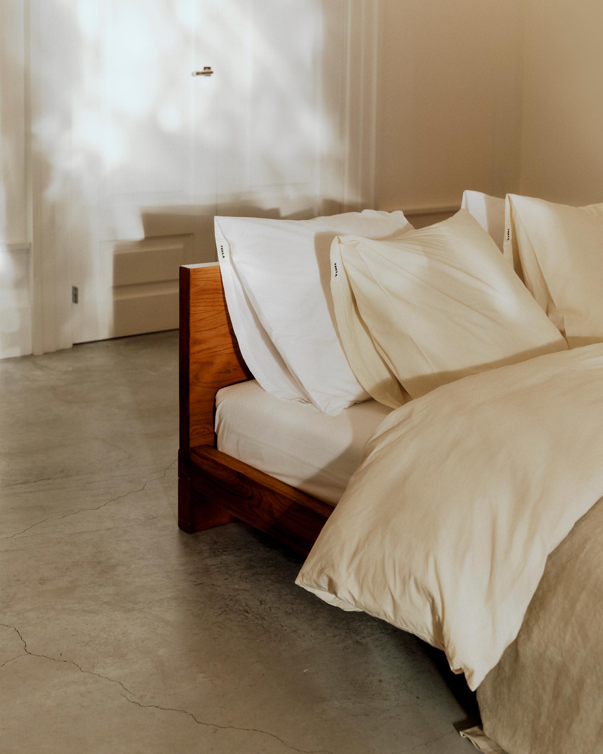 Percale bedding