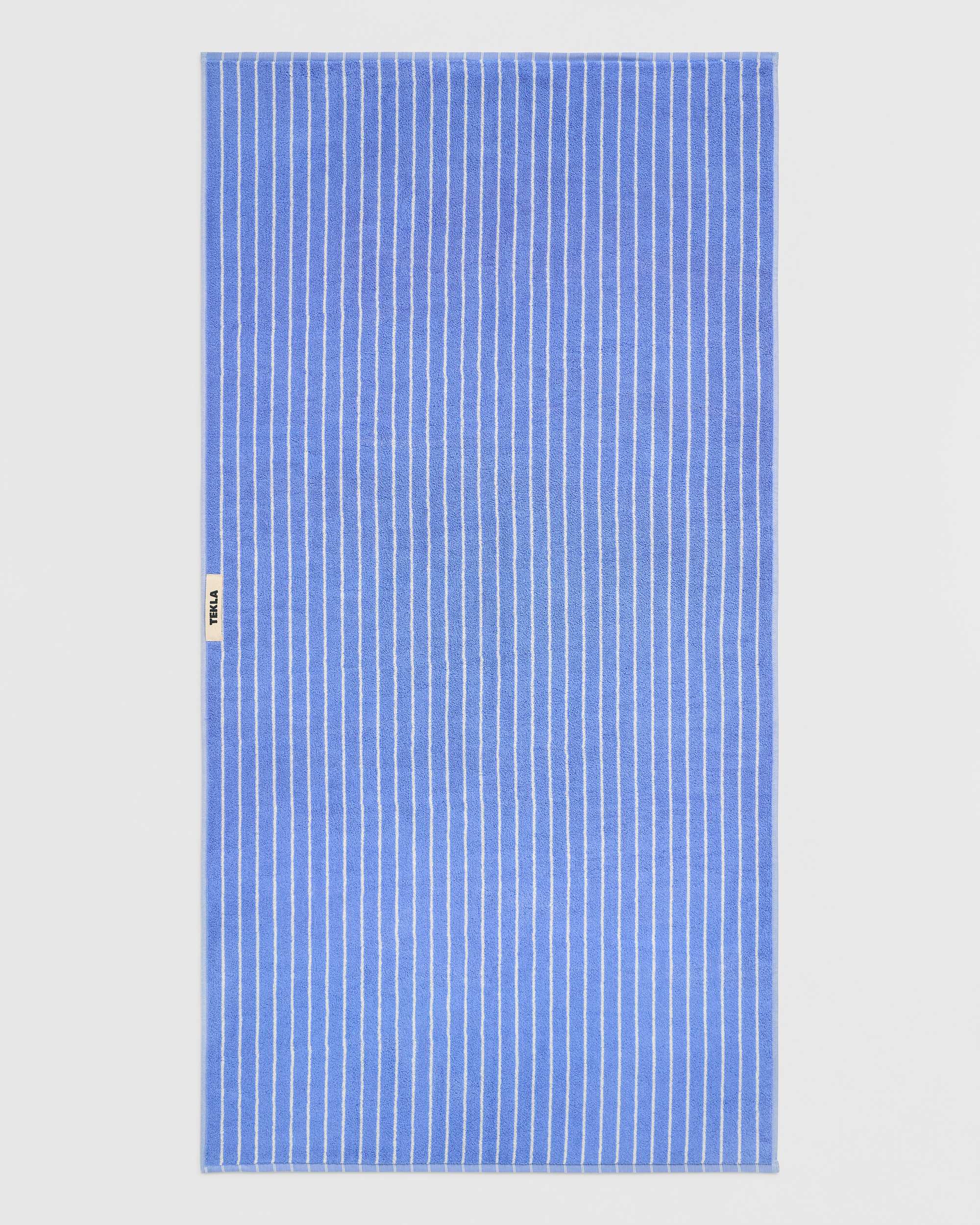 TEKLA Terry towel – mist stripe ブルー Terry towel – Mist Stripes | Tekla Fabrics