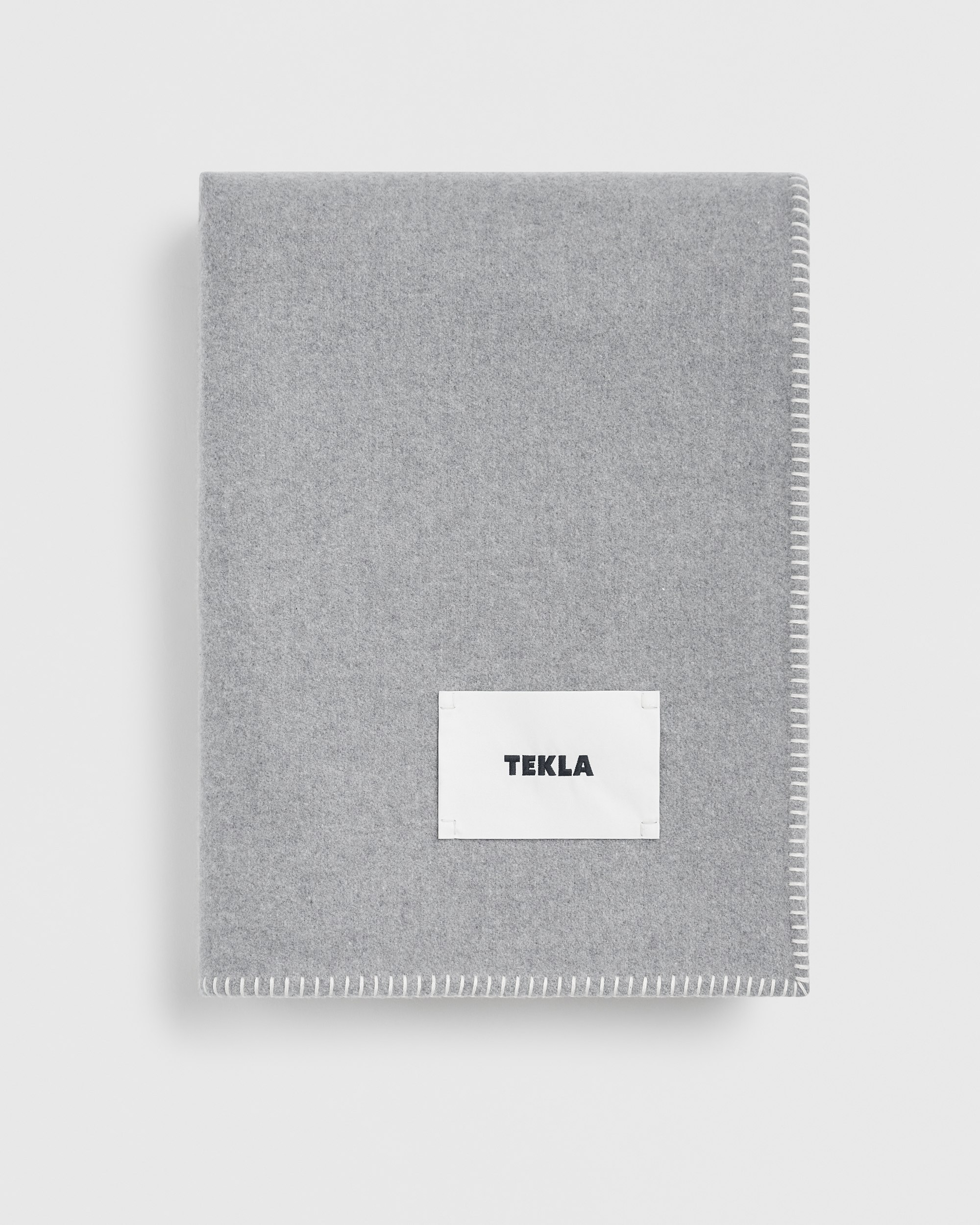TEKLA ウールブランケット グレー tekla_lambswool_blanket_grey__