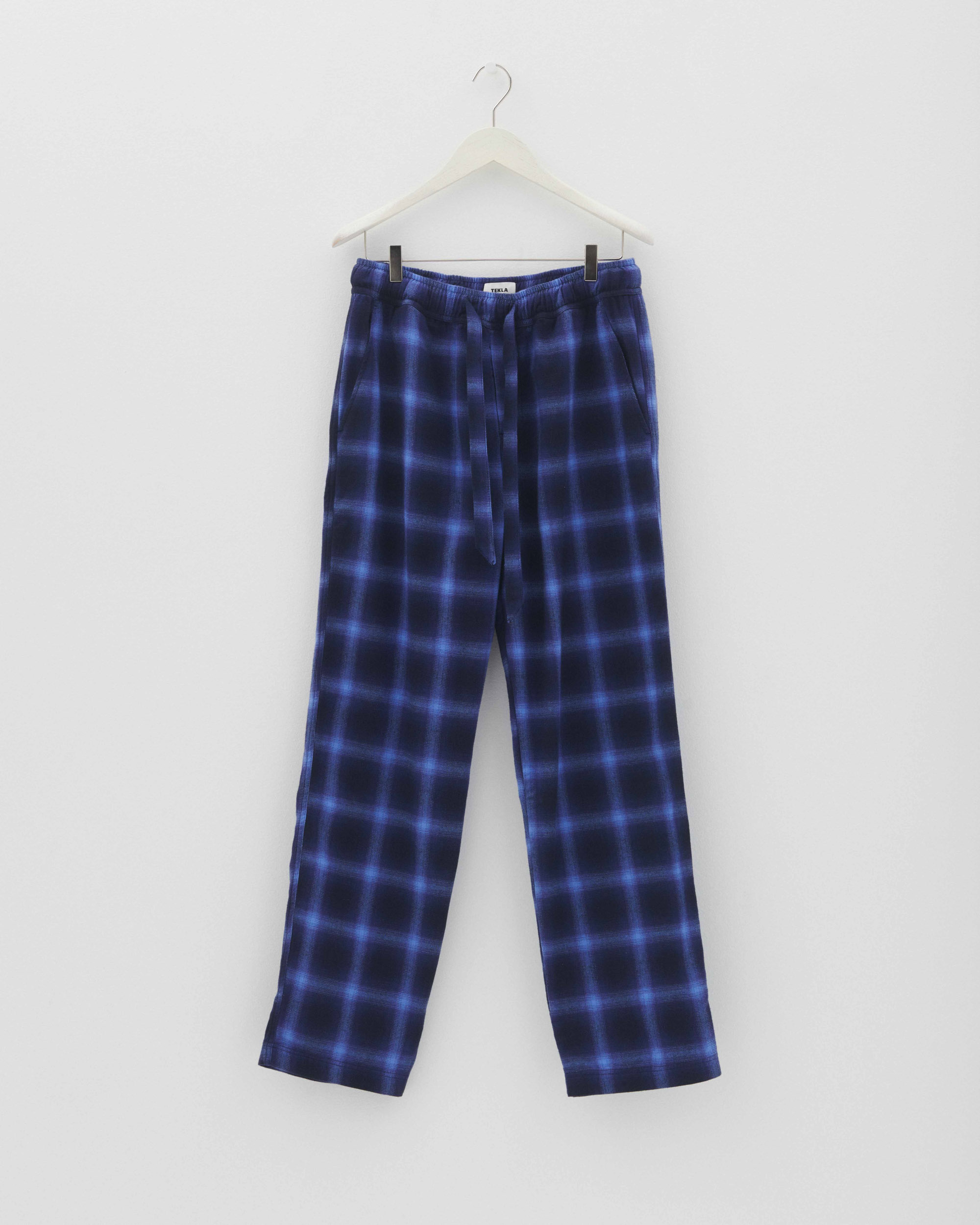 Flannel - Pyjamas Pants - Dark Blue Plaid
