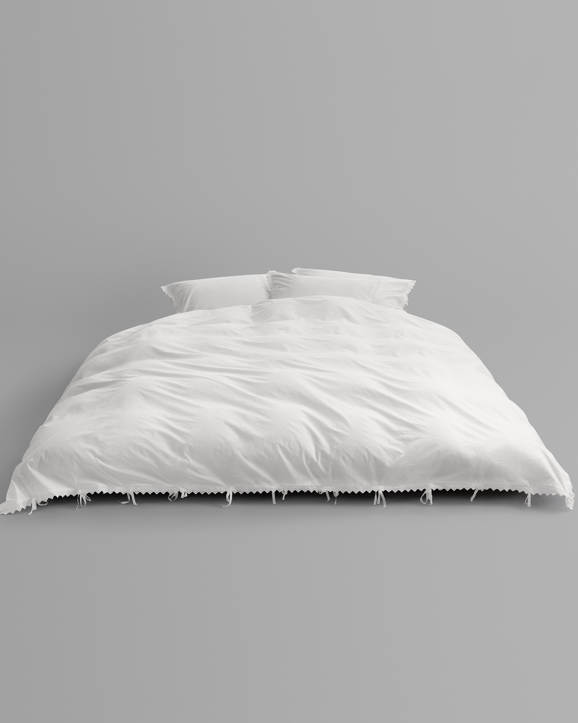 Tekla Fabrics Broderie Anglaise duvet cover - Anaïs