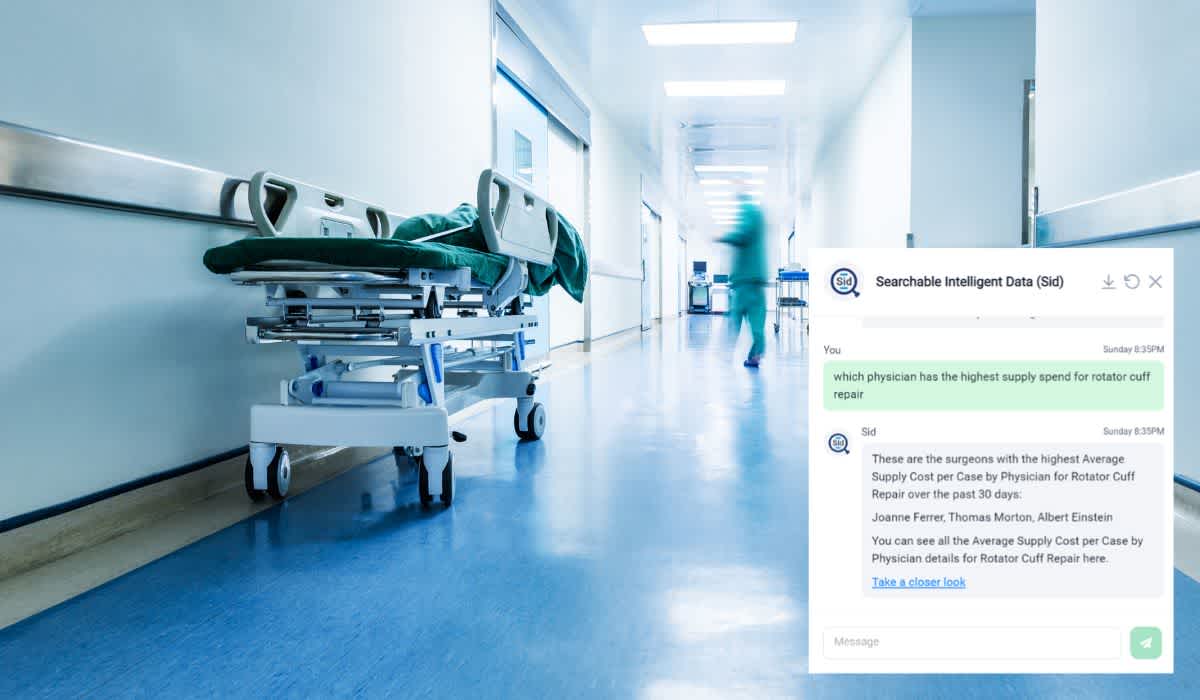 example of ai strategy being carried out in hospital using sid ai chatbot created by avant garde health