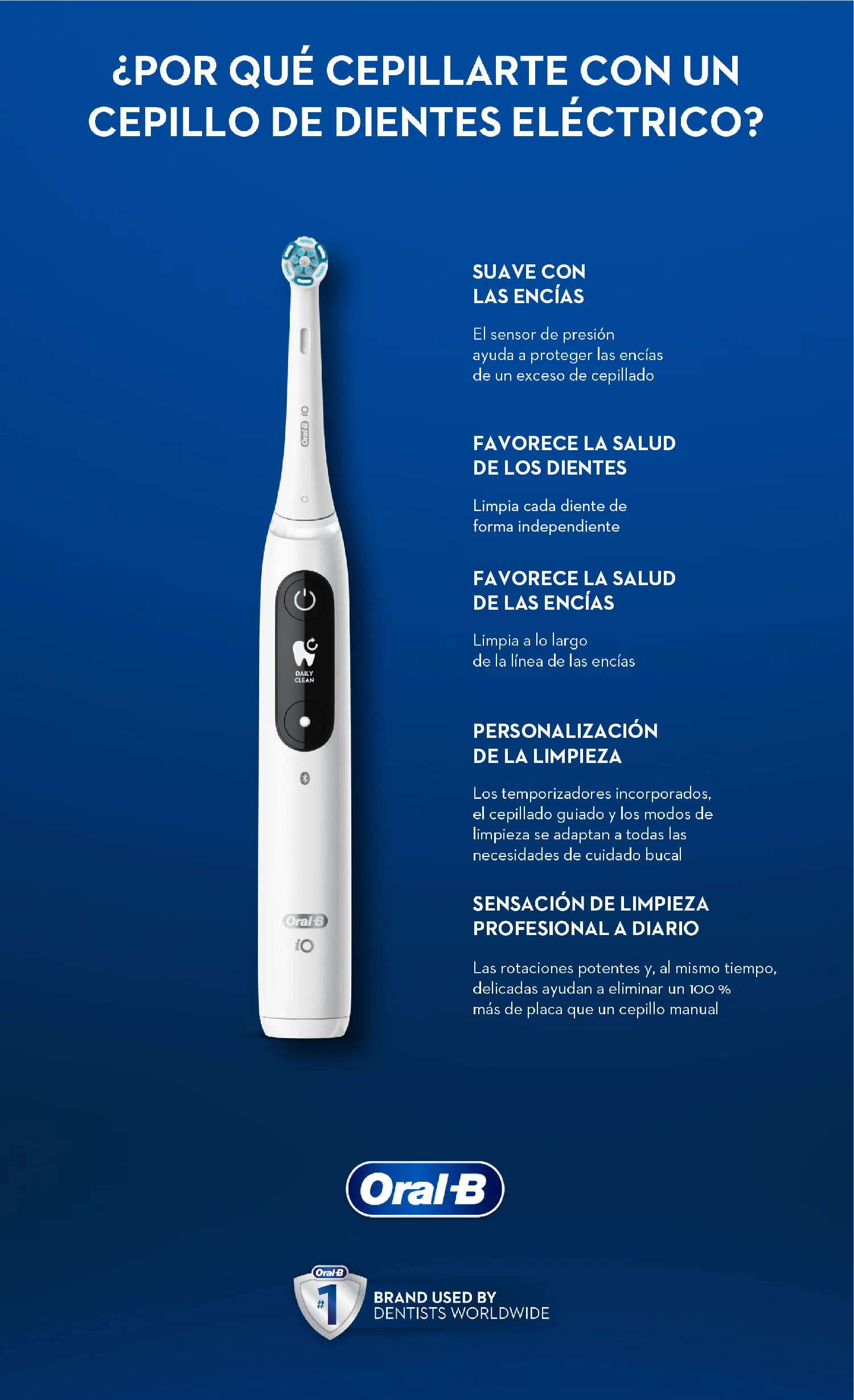 Razones por las que un cepillo de dientes eléctrico es mejor