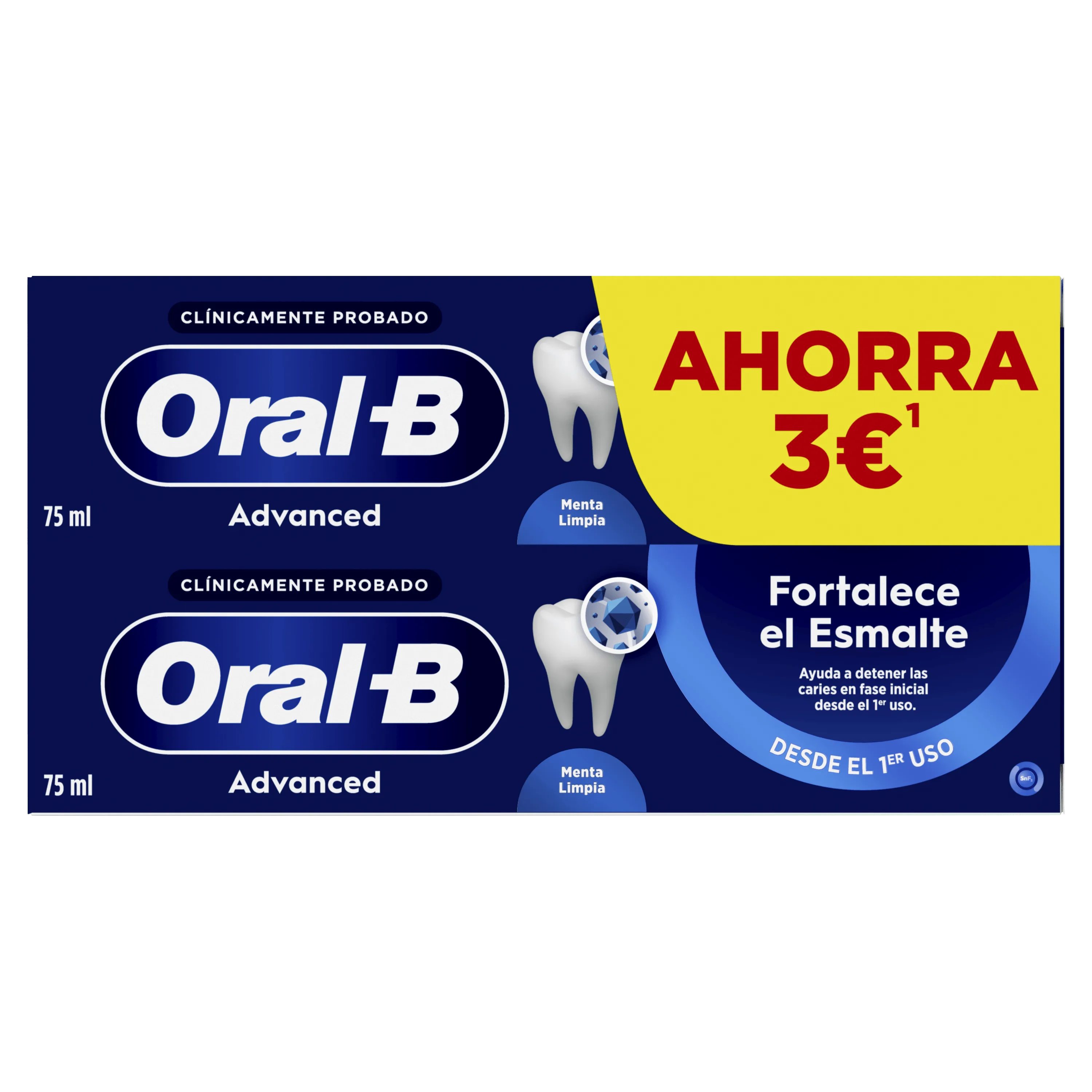 b 100 pasta dental oral b para gingivitis