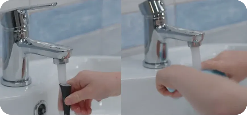 Cleaning Step 1
