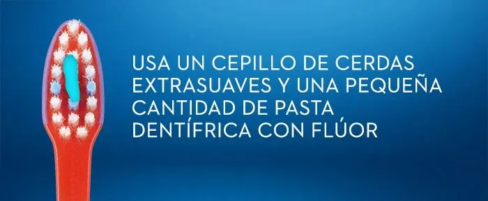 cerdas extra suaves con pasta de dientes con flĂşor