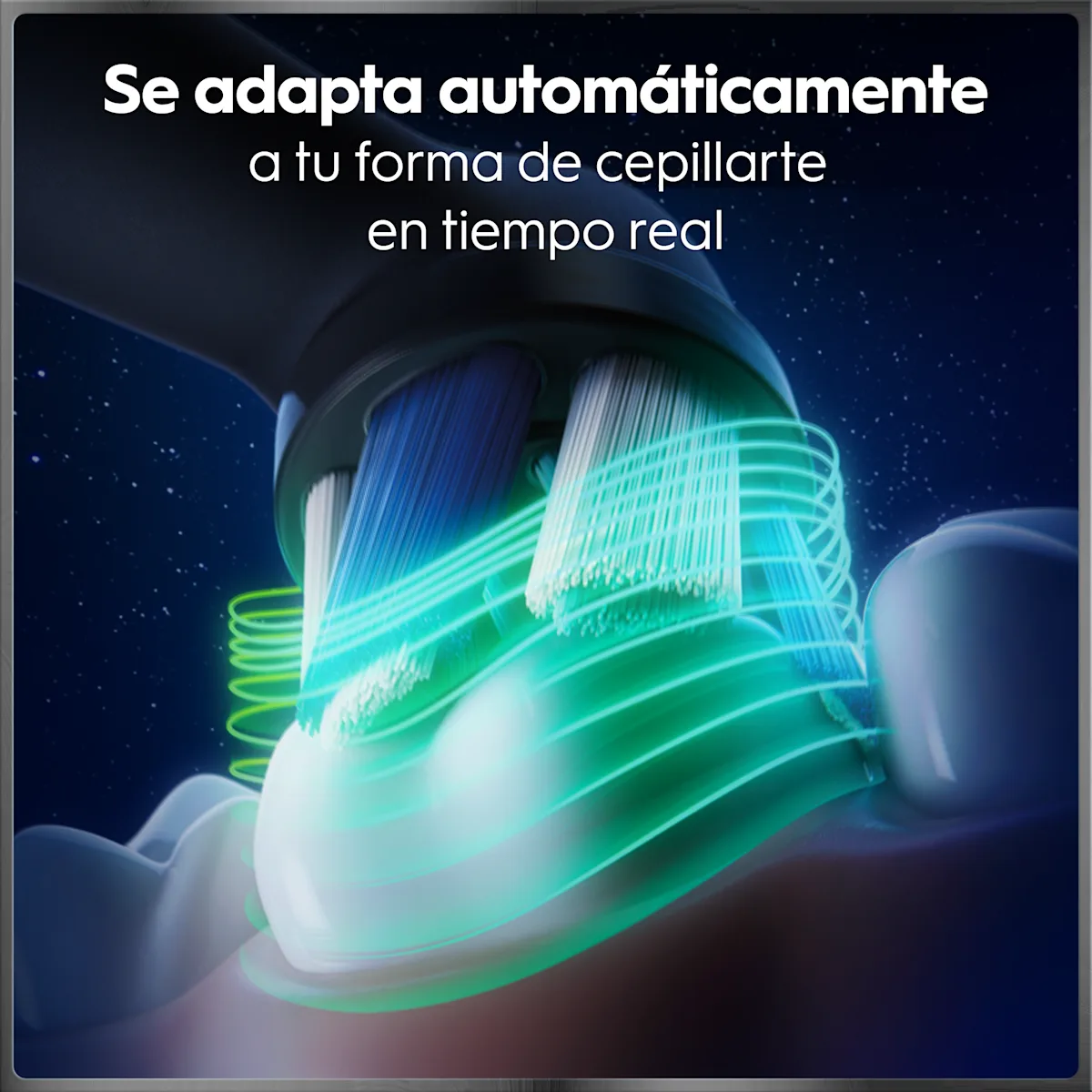 Cepillo de dientes recargable iO10 Negro con funda de viaje