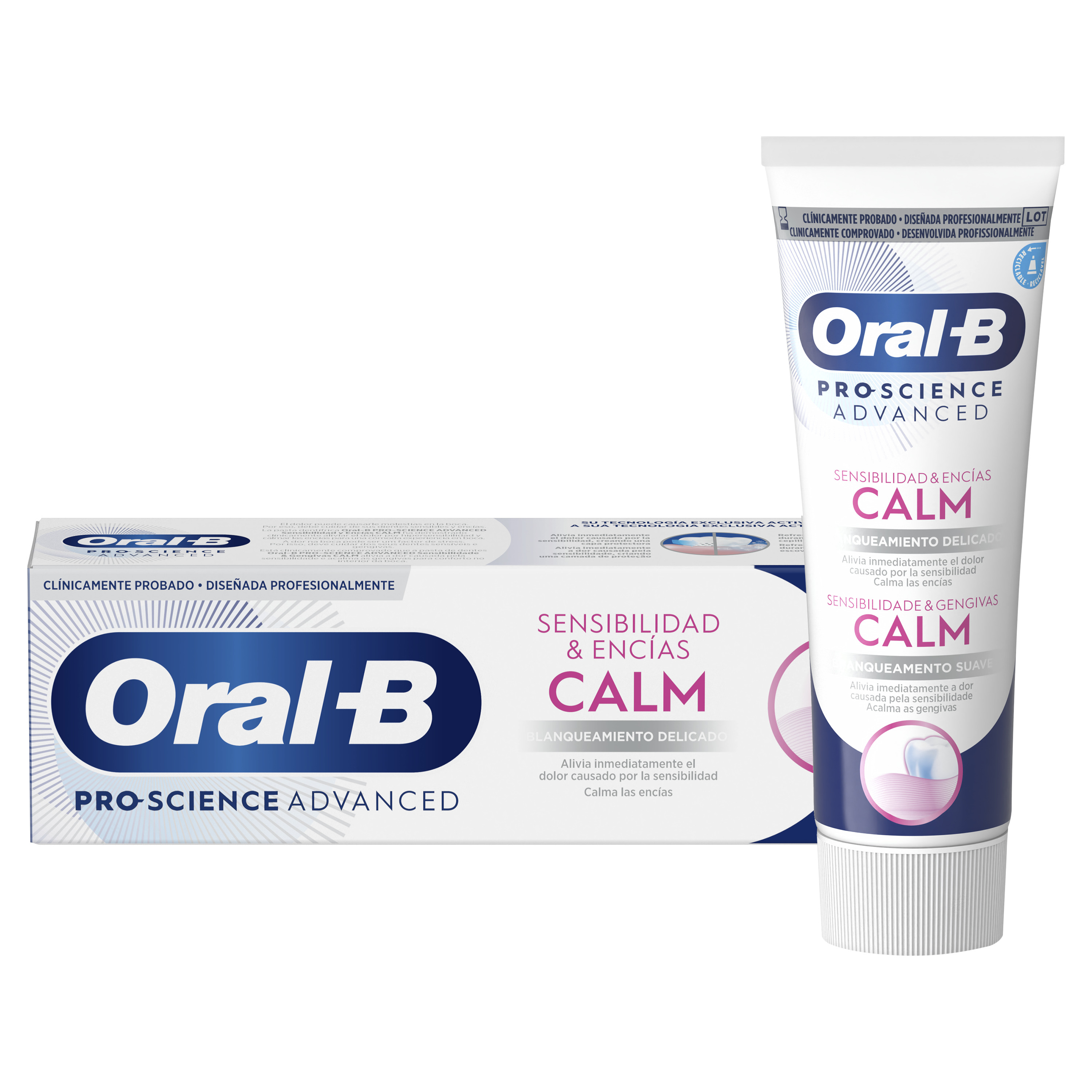 Oral-B Sensibilidad & Encías Calm Blanqueamiento Suave Pasta Dentífrica ...