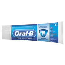 El dentífrico Oral-B Pro-Expert Protección Profesional Menta Fresca, desarrollado por los expertos de Oral-B, protege los 8 problemas que se tratan con más frecuencia en las consultas de los dentistas. Contiene un complejo de fluoruro de estaño, una combinación exclusiva de ingredientes. Protege y actúa sobre los problemas bucales como caries, placa, problemas de las encías, sensibilidad, manchas, mal aliento, sarro y erosión del esmalte.