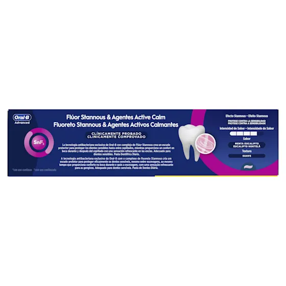 Oral-B Pack Ahorro Advanced Protección Contra la Sensibilidad Pasta Dental x2 - Secondary 9