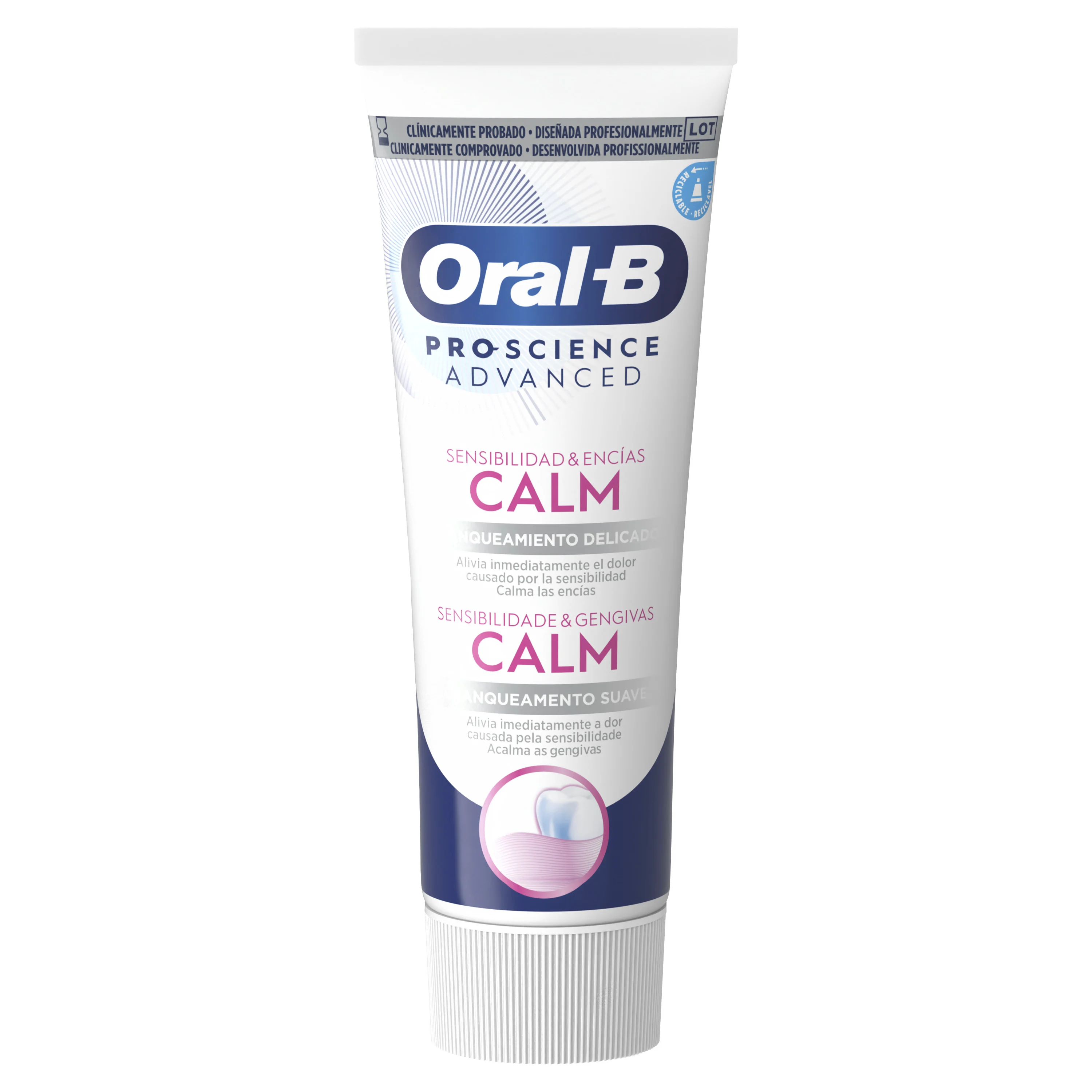 Oral-B Sensibilidad & Encías Calm Blanqueamiento Suave Pasta Dentífrica - 2 