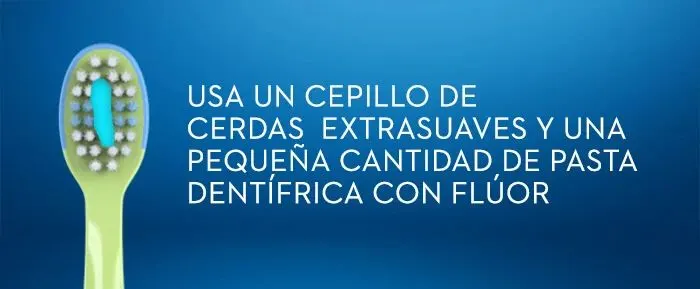 cerdas extra suaves con pasta de dientes con flĂşor