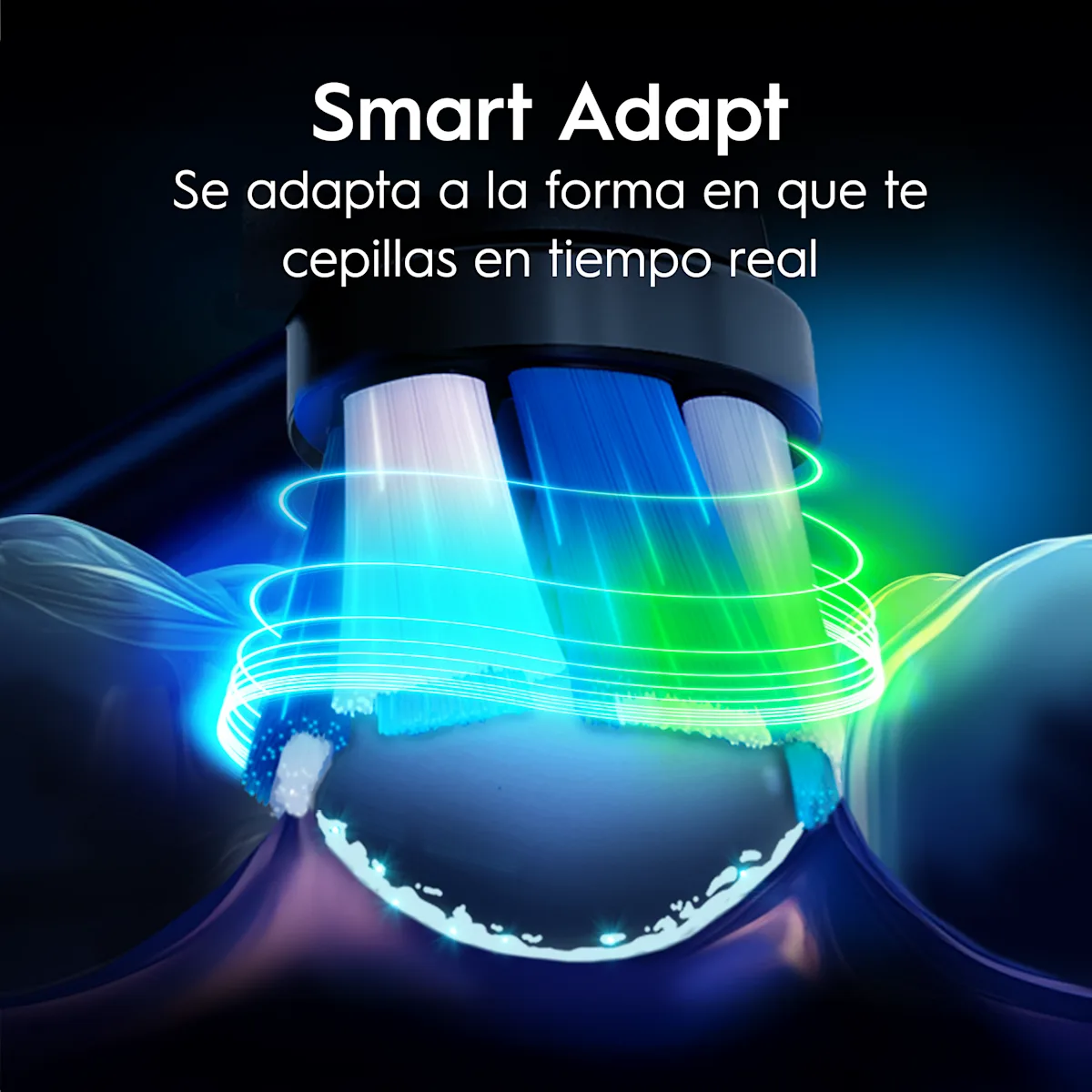 Cepillo de dientes recargable iO10 Dorado con funda de viaje