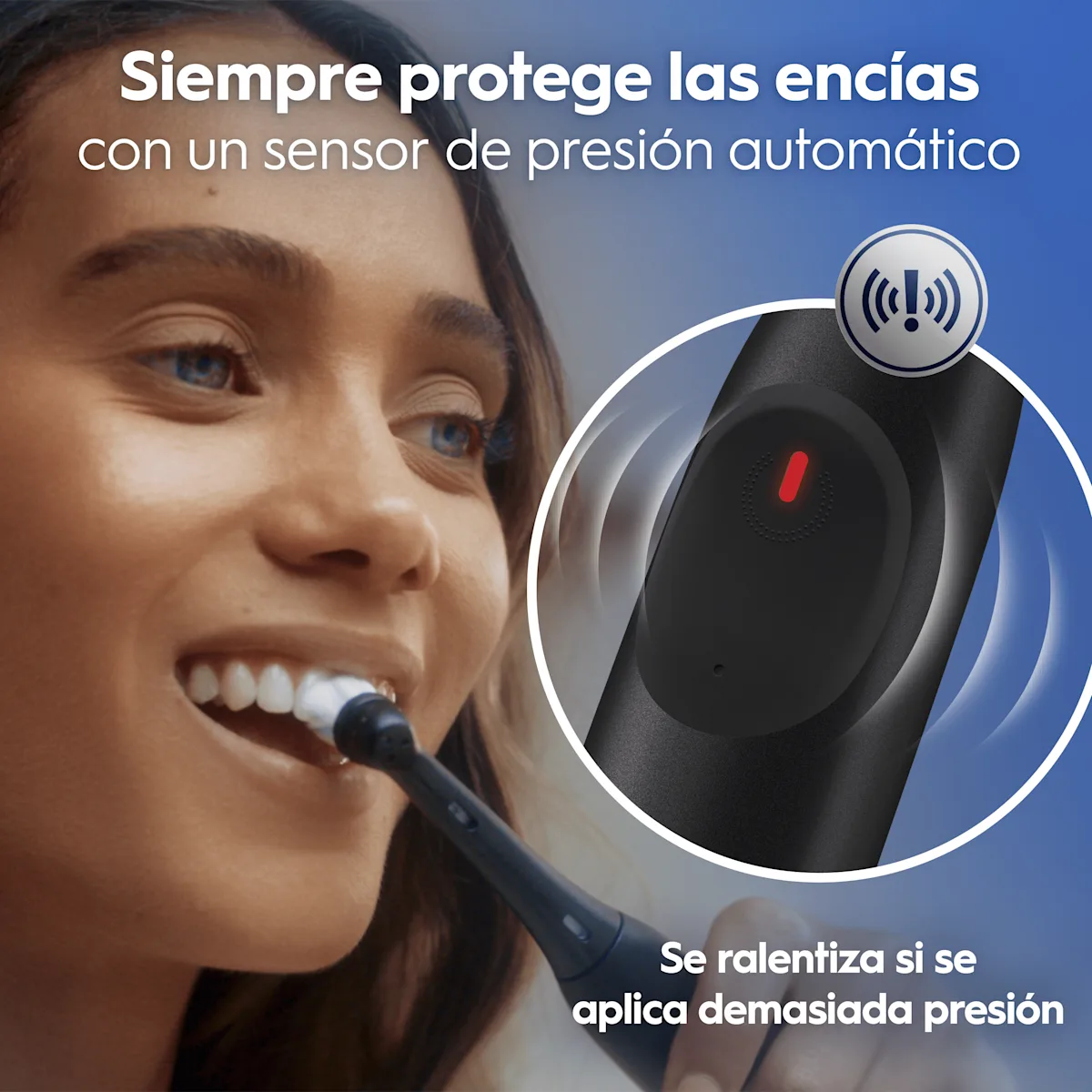 Pack de 2 cepillos eléctricos iO2 Negro y Rosa
