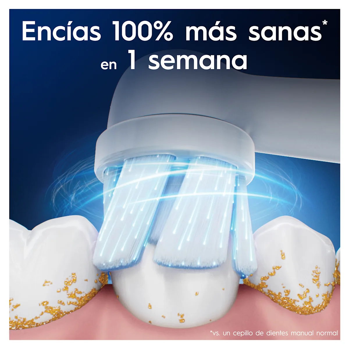 OralB iO Gentle Care Cabezales Blancos pack de 4 recambios