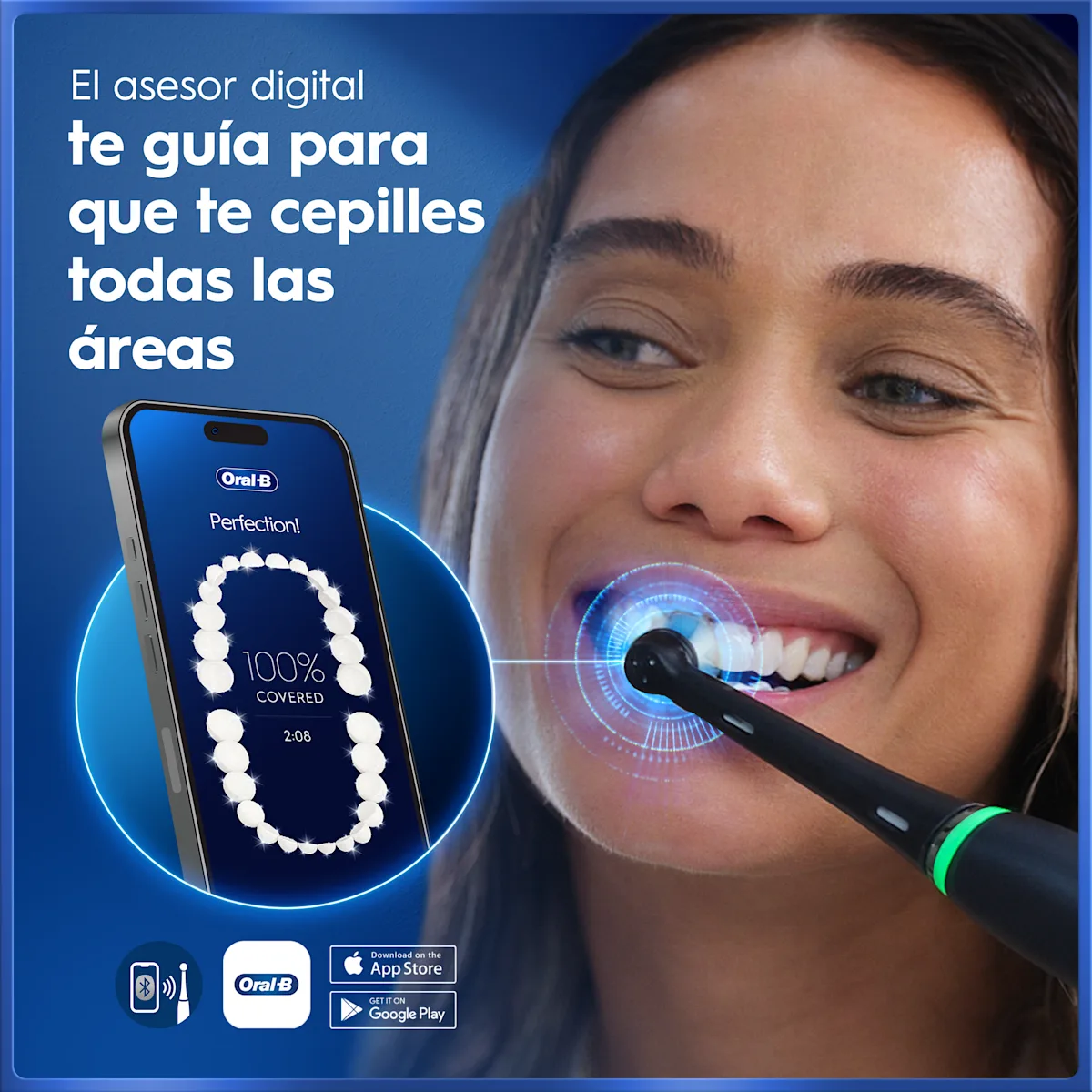 Cepillo de dientes iO5 Blanco con 1 cabezal