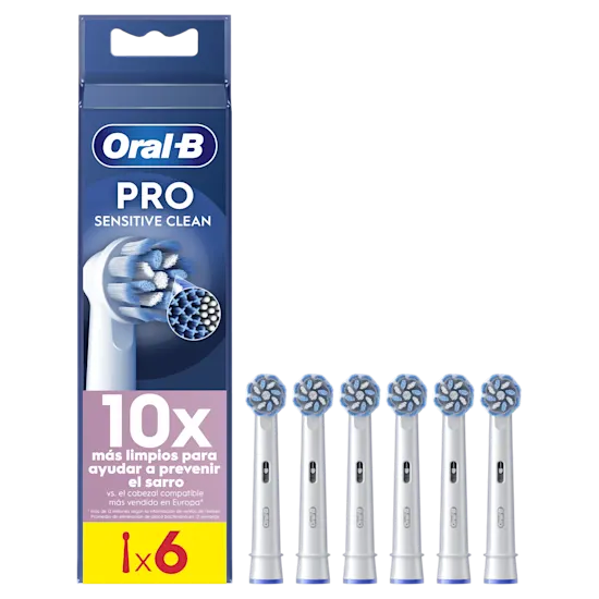 Oral-B Recambios Sensitive Clean - Pack de 6 - Main Image