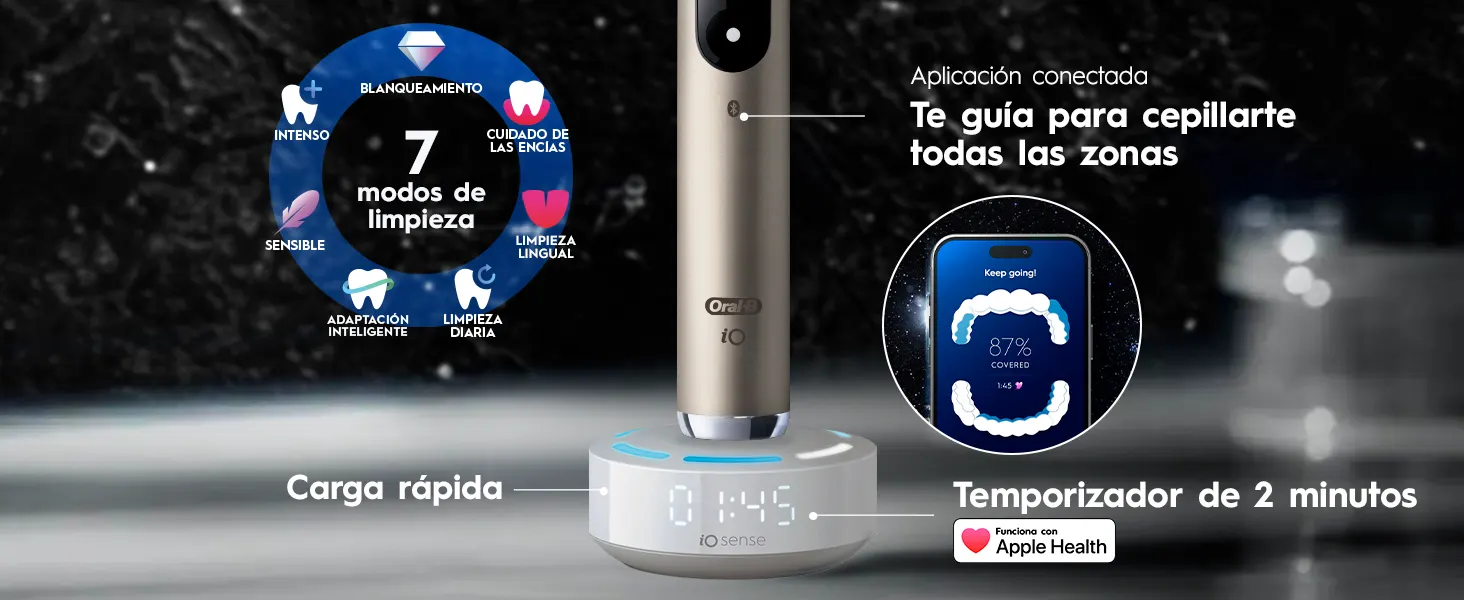 Oral-B iO 10 Gold Cepillo Eléctrico Edición Especial con 1 cabezal