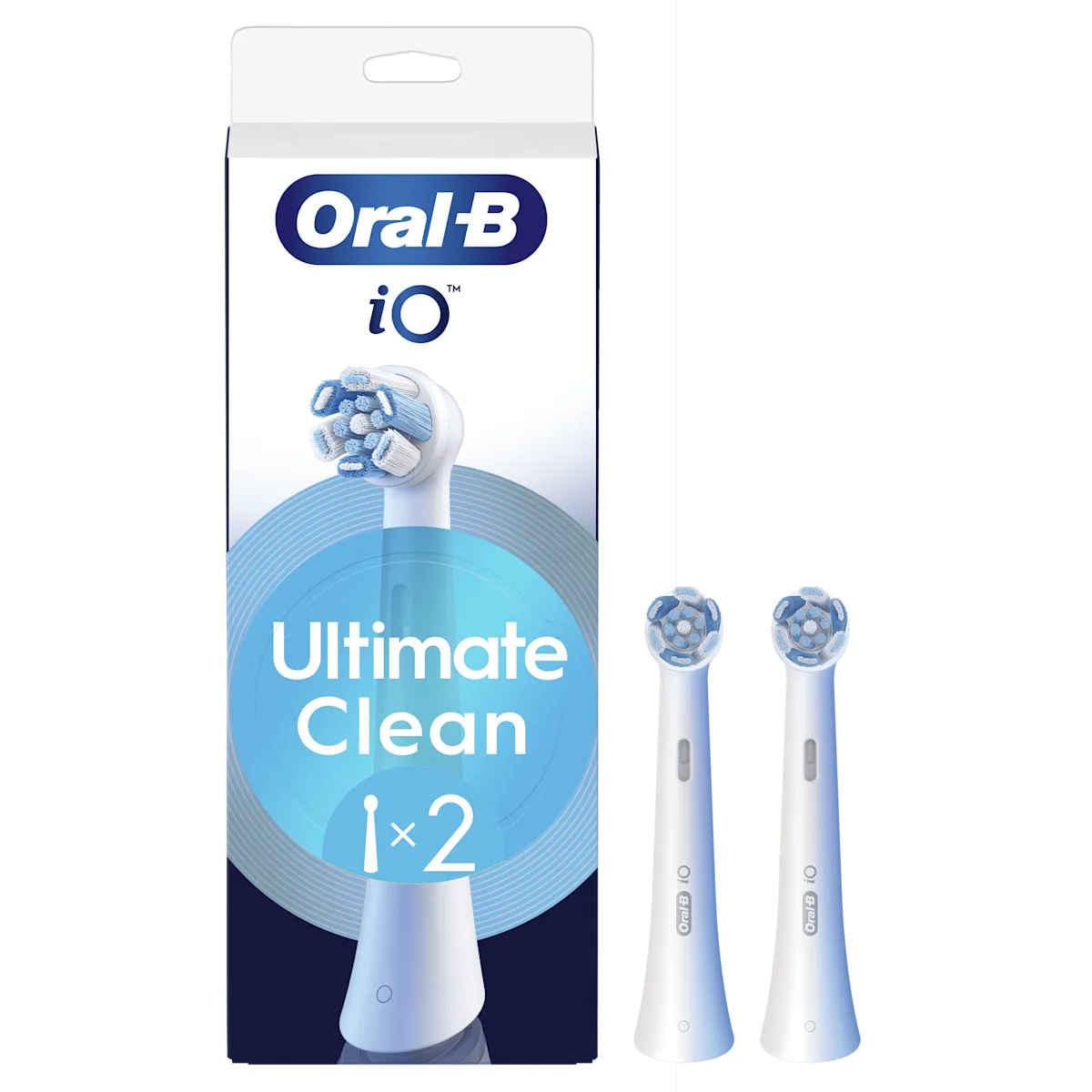 OralB iO Ultimate Clean Cabezales Blancos pack de 2 recambios