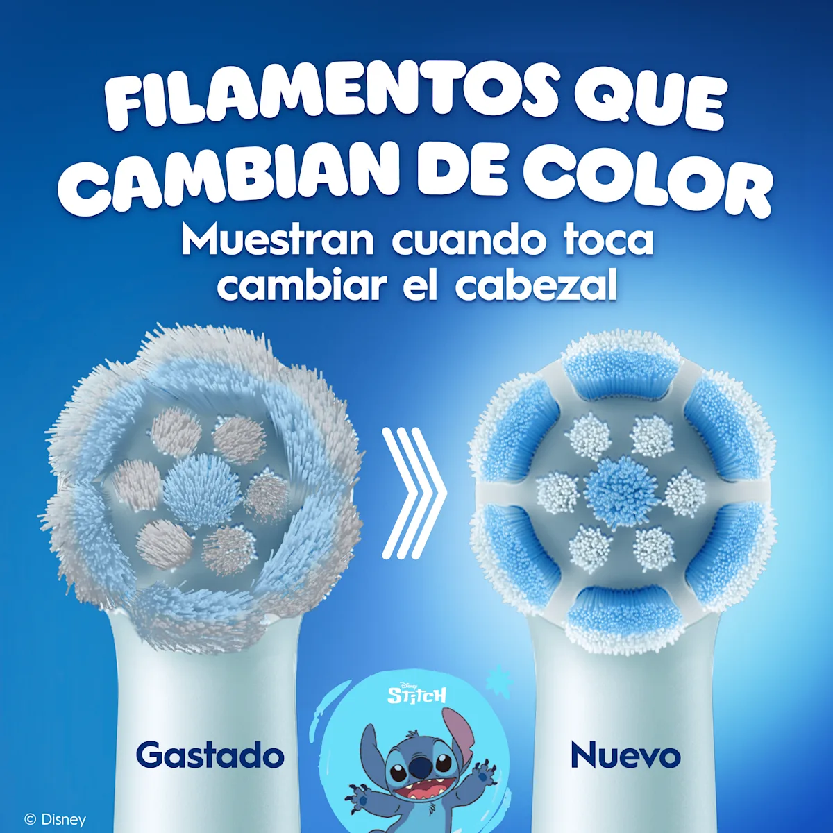 OralB iO Kids Stitch pack de 8 recambios