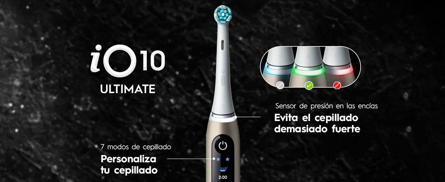 Oral-B iO 10 Gold Cepillo Eléctrico Edición Especial con 1 cabezal