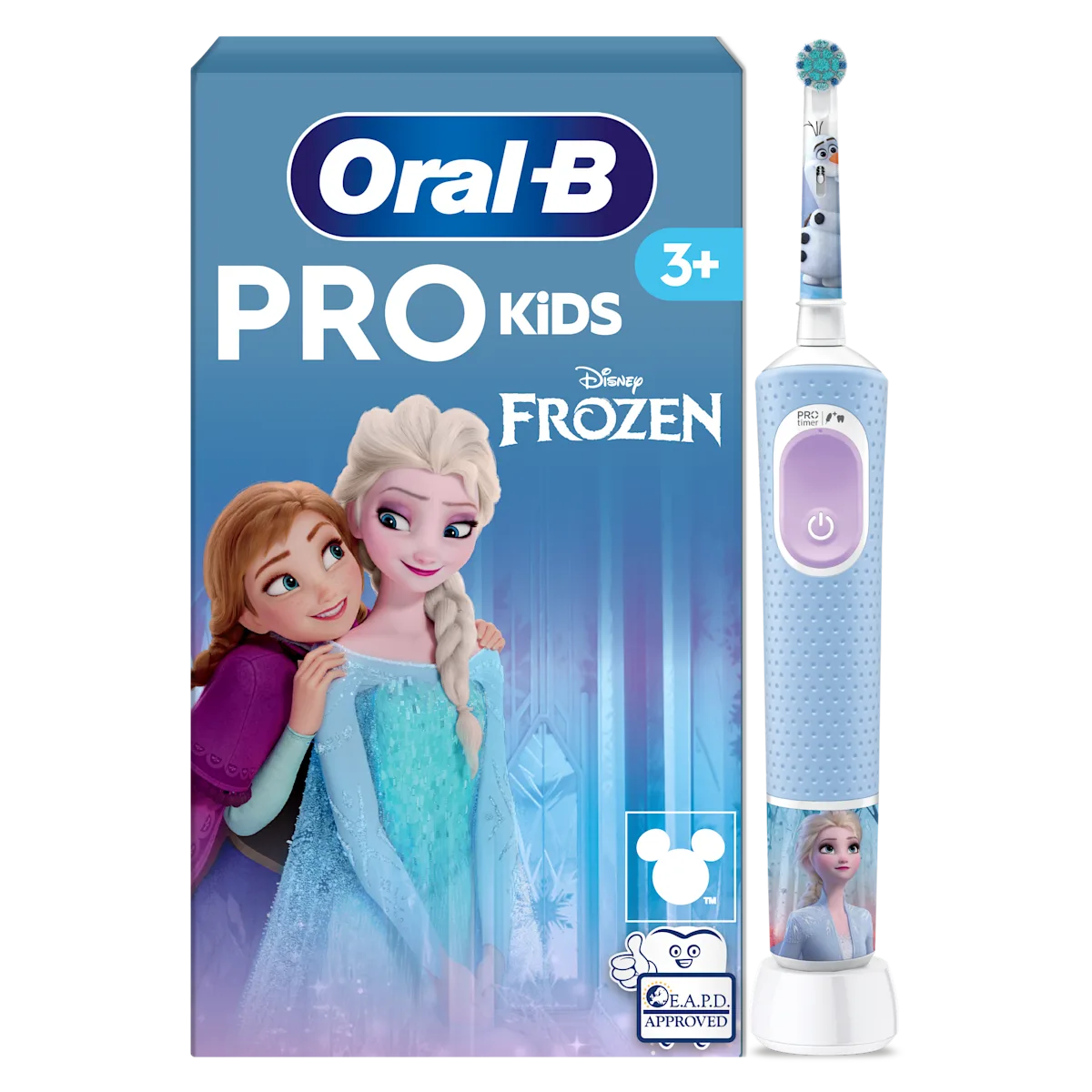 Cepillo de dientes eléctrico Pro-kids Frozen con 1 cabezal