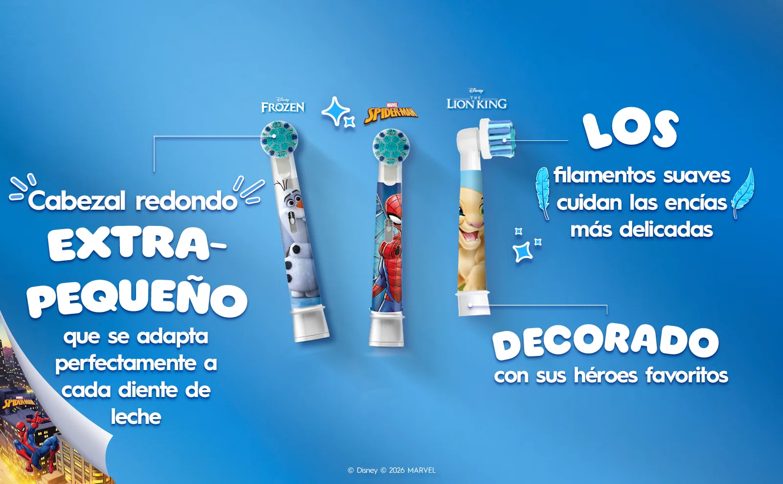 Oral-B Children's Lion King Replacement Brushes - 4 Pack -Gallery 3