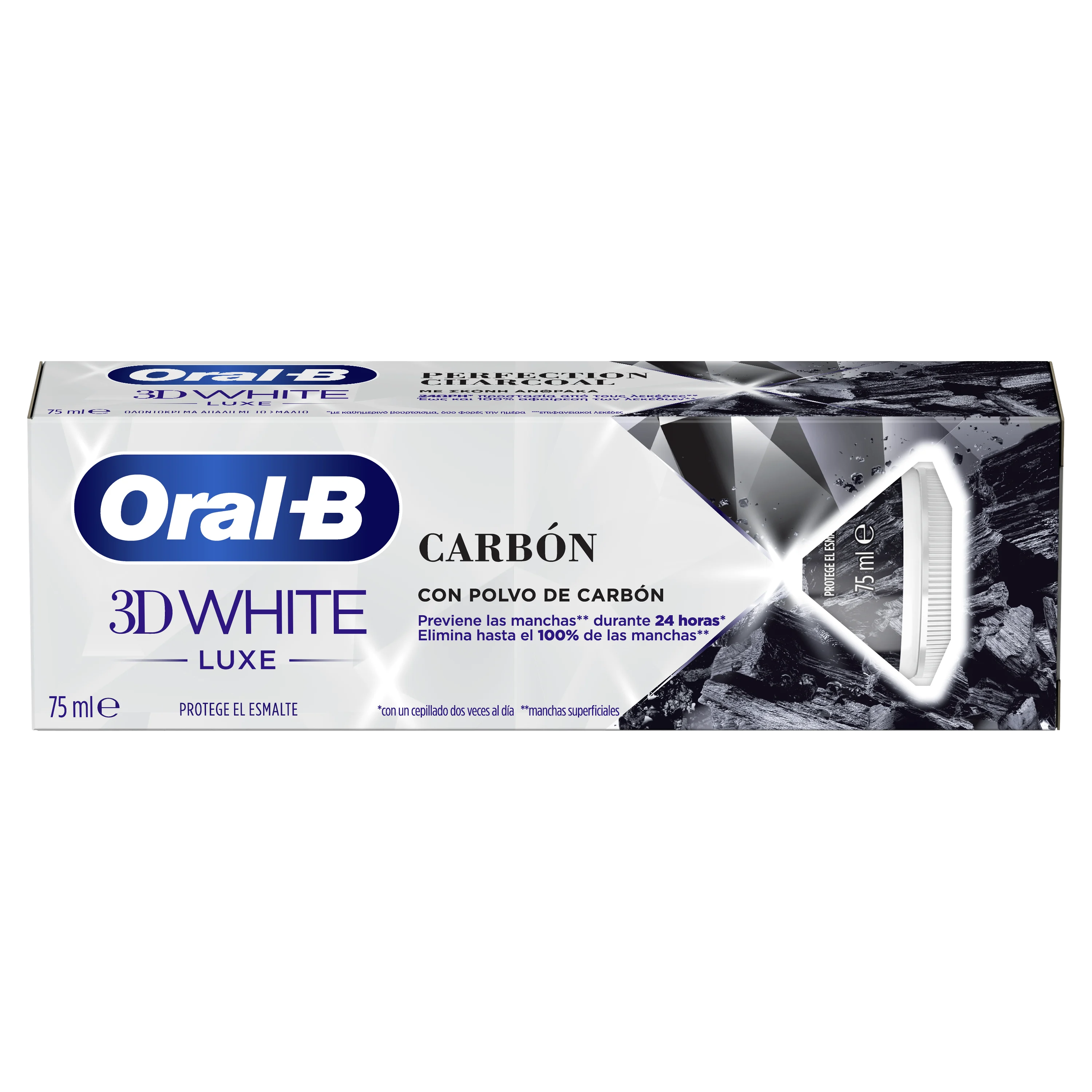 Oral-B 3D White Luxe Carbón Pasta Dentífrica undefined