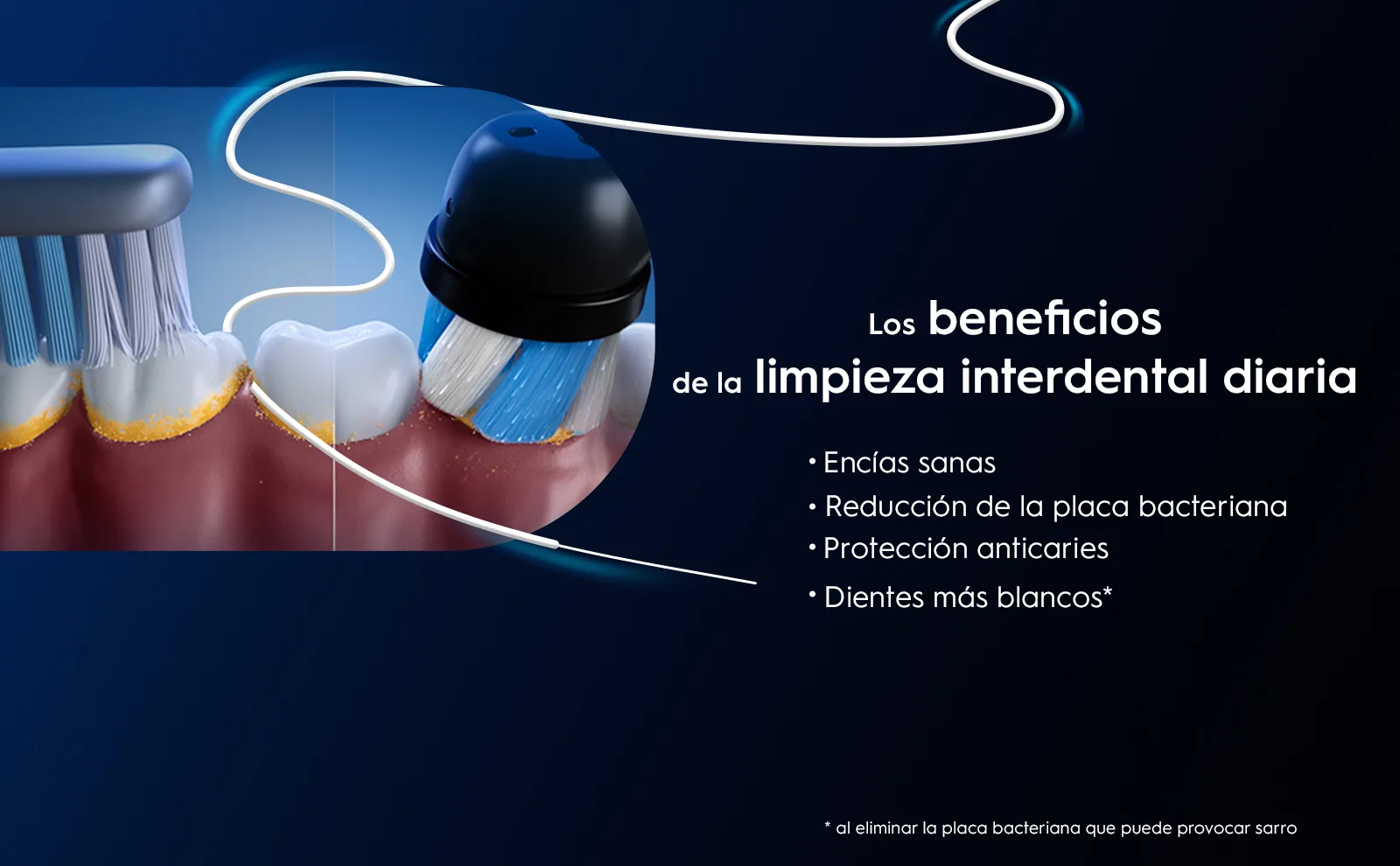 Texto con 4 imágenes sobre el uso de la seda con brackets. Adolescente con brackets a la derecha.