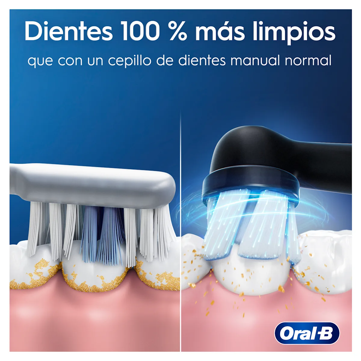 Cepillo de dientes recargable iO2 Negro con funda de viaje